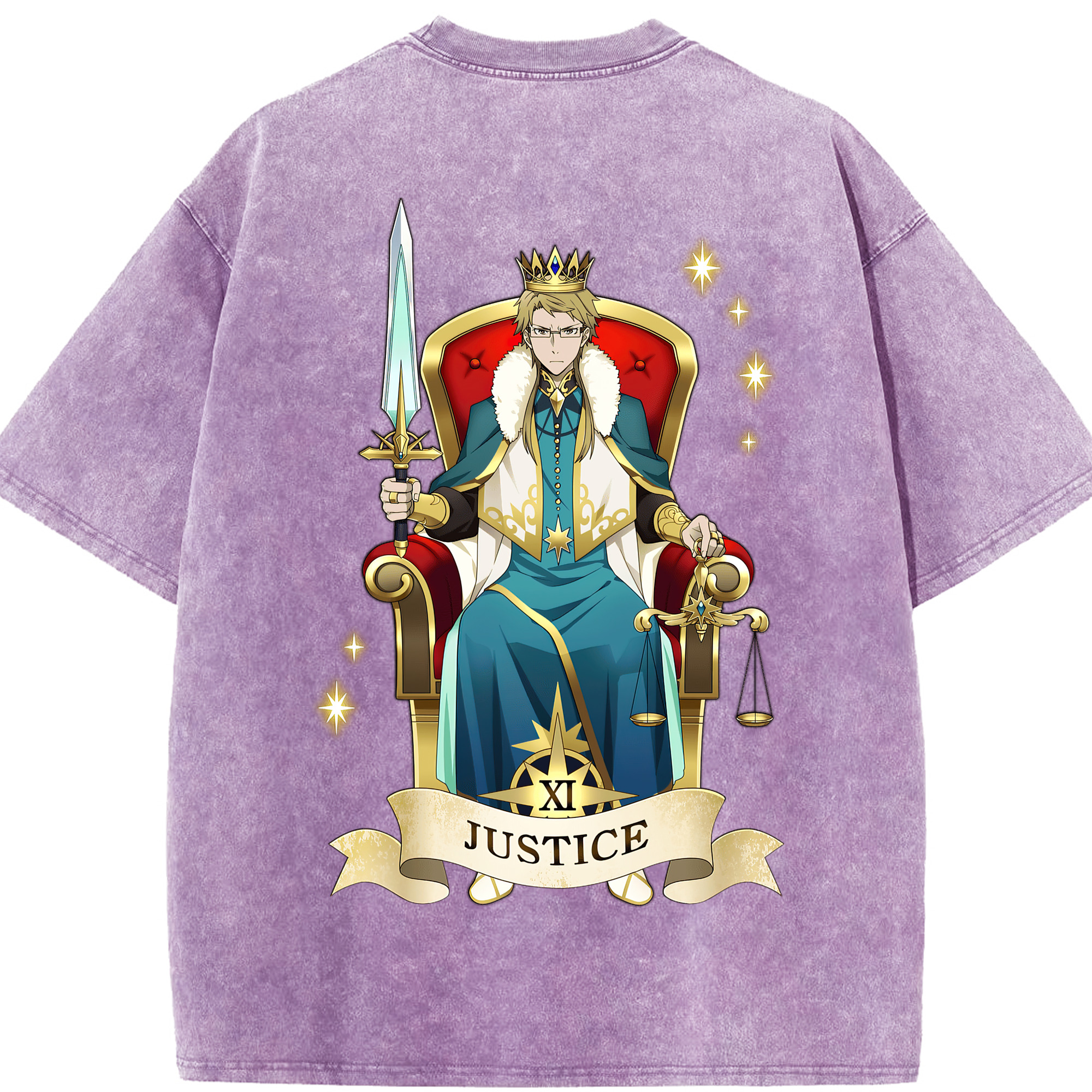 （画像用） 文豪ストレイドッグス Bungo Stray Dogs 綿100% ヴィンテージ風 半袖Tシャツ（背面プリント）