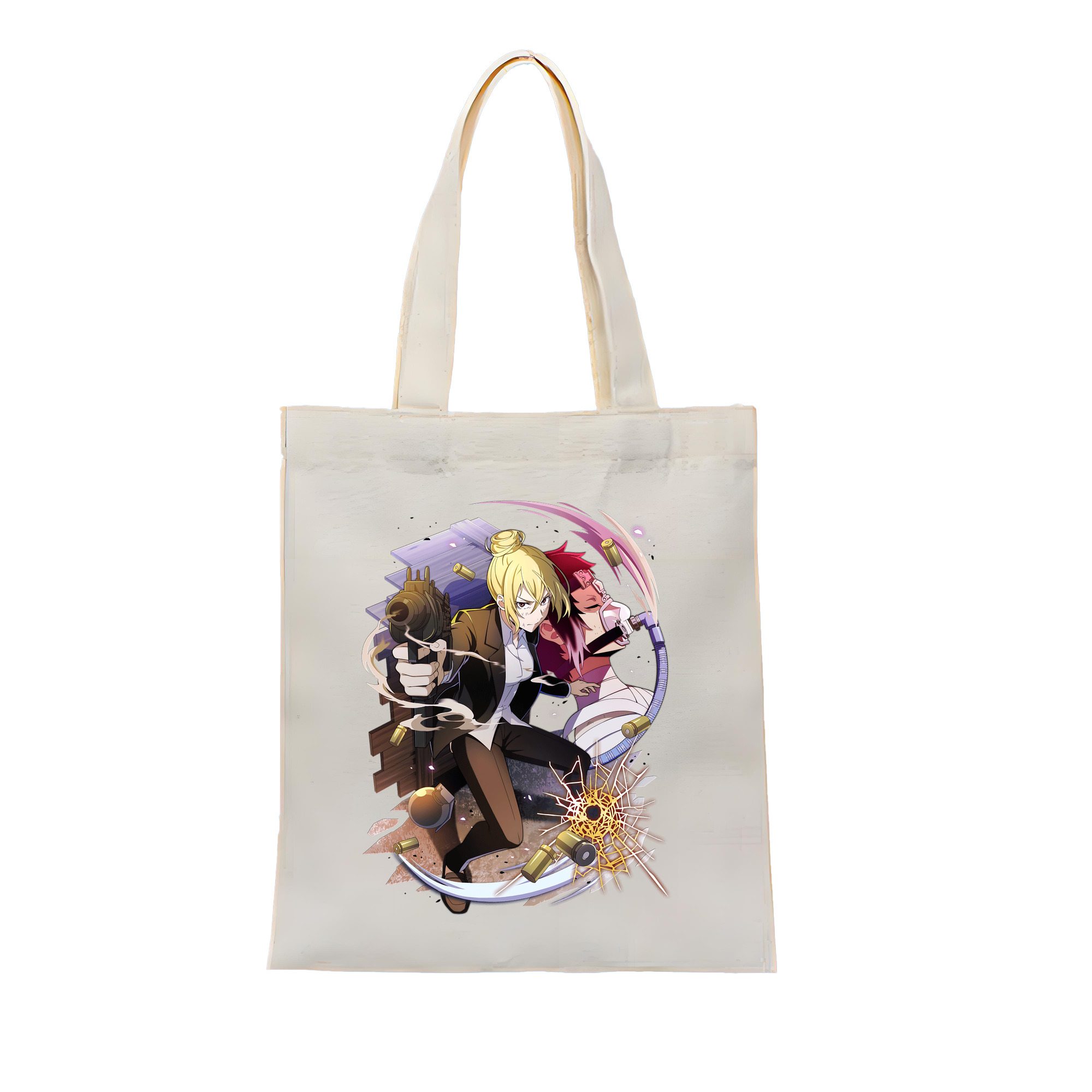 （画像用） 文豪ストレイドッグス Bungo Stray Dogs 縦型キャンバス生地手提げバッグ　トートバッグ