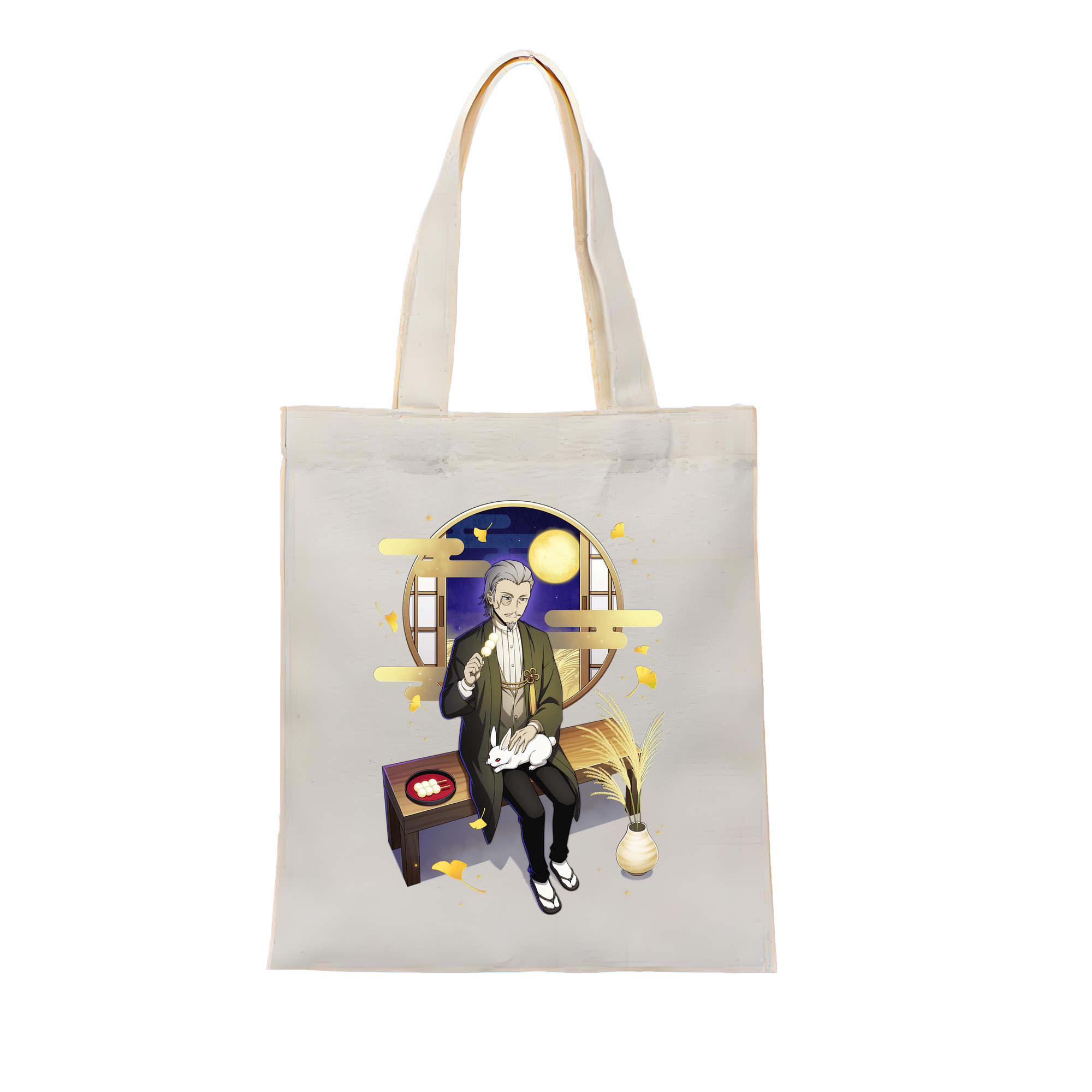 （画像用） 文豪ストレイドッグス Bungo Stray Dogs 縦型キャンバス生地手提げバッグ　トートバッグ