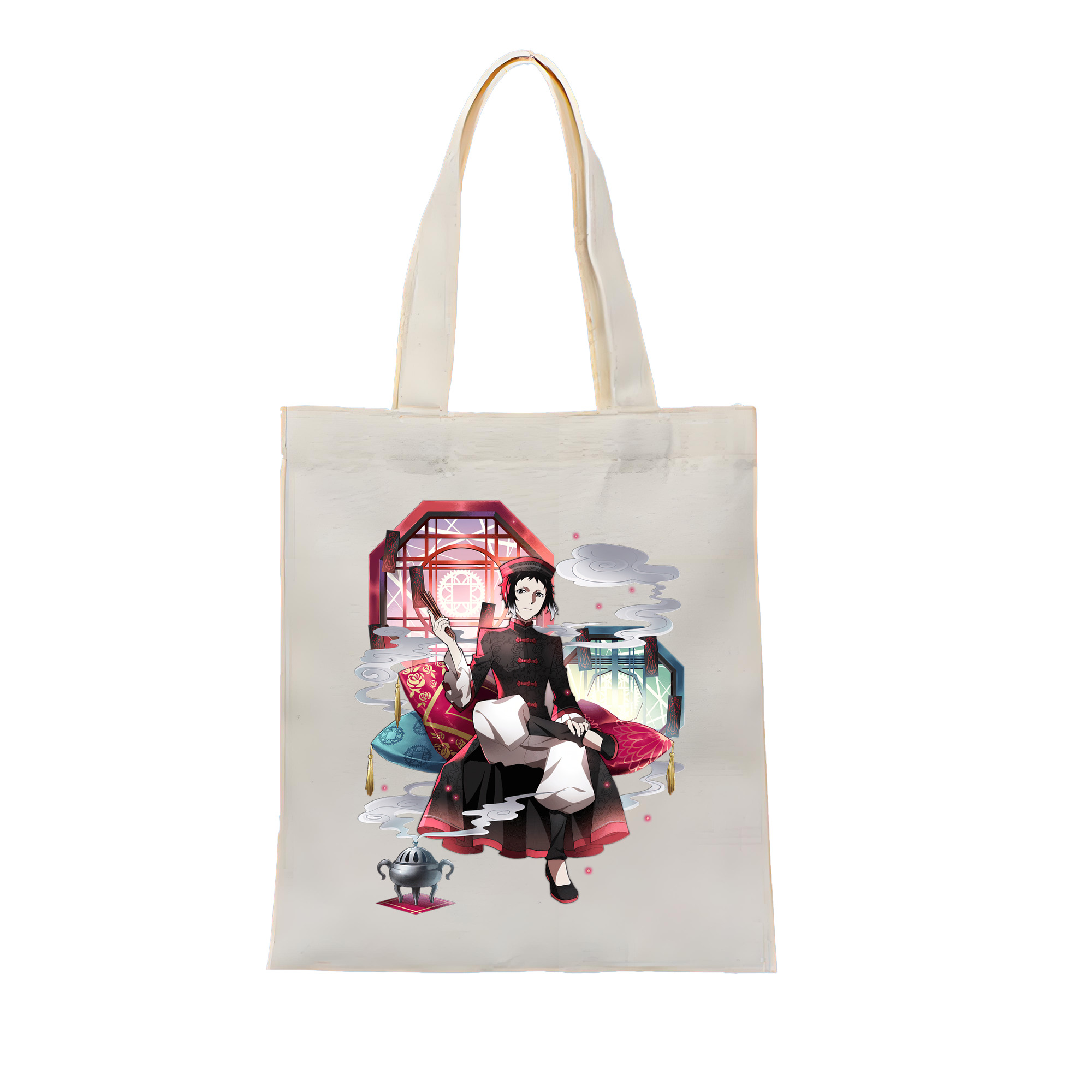 （画像用） 文豪ストレイドッグス Bungo Stray Dogs 縦型キャンバス生地手提げバッグ　トートバッグ
