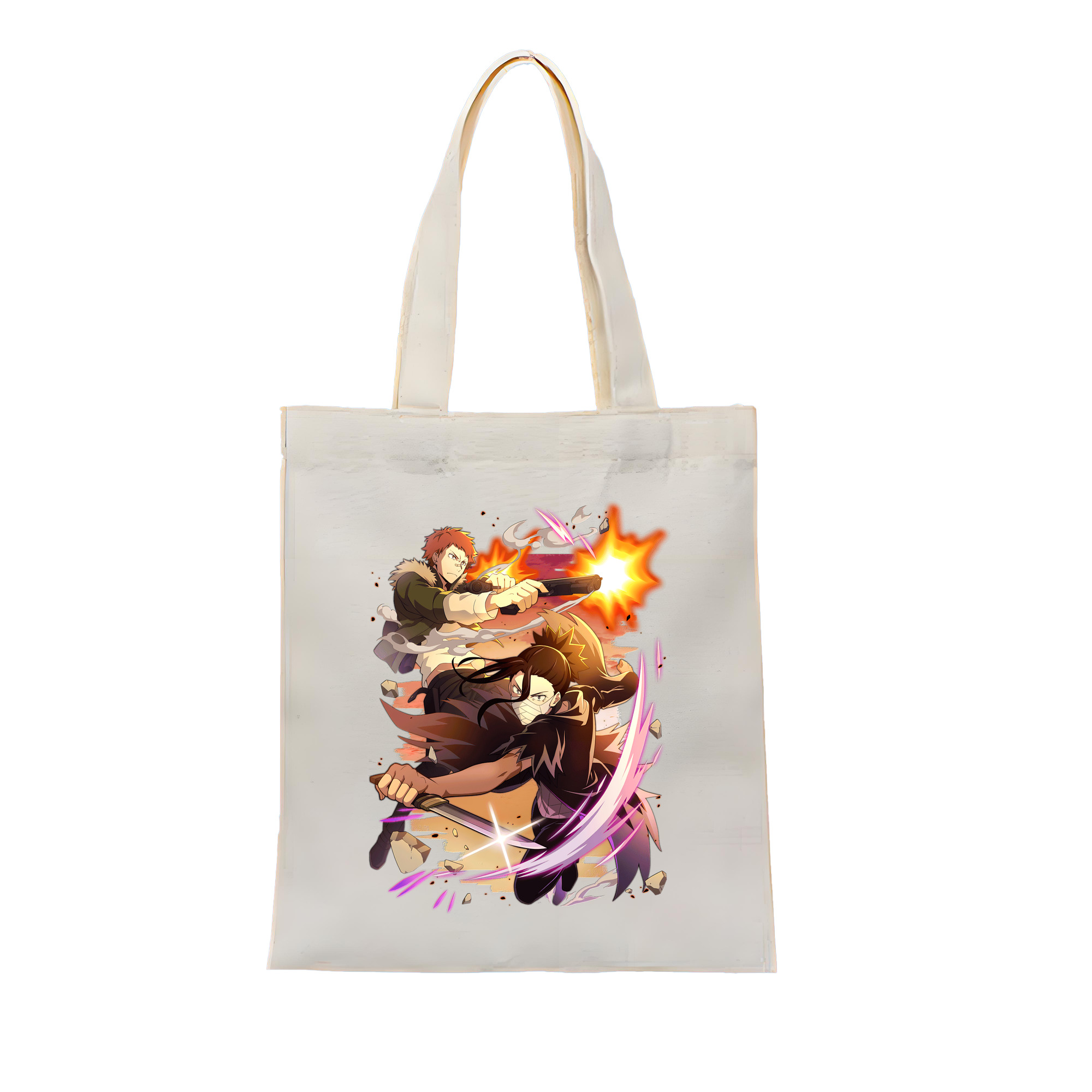 （画像用） 文豪ストレイドッグス Bungo Stray Dogs 縦型キャンバス生地手提げバッグ　トートバッグ
