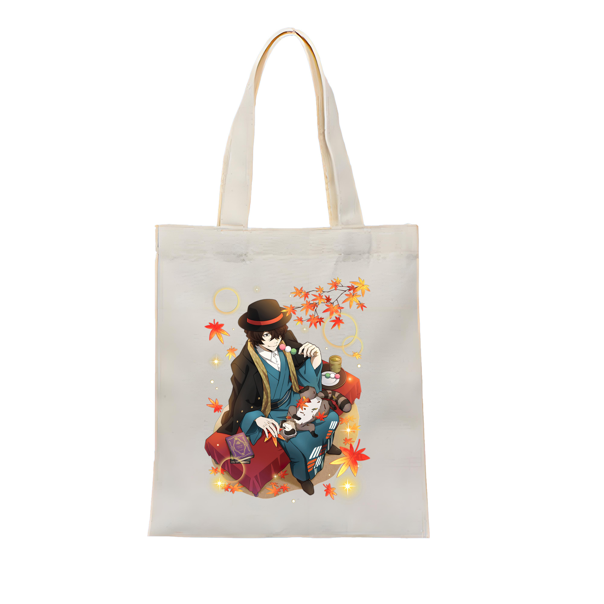 （画像用） 文豪ストレイドッグス Bungo Stray Dogs 縦型キャンバス生地手提げバッグ　トートバッグ