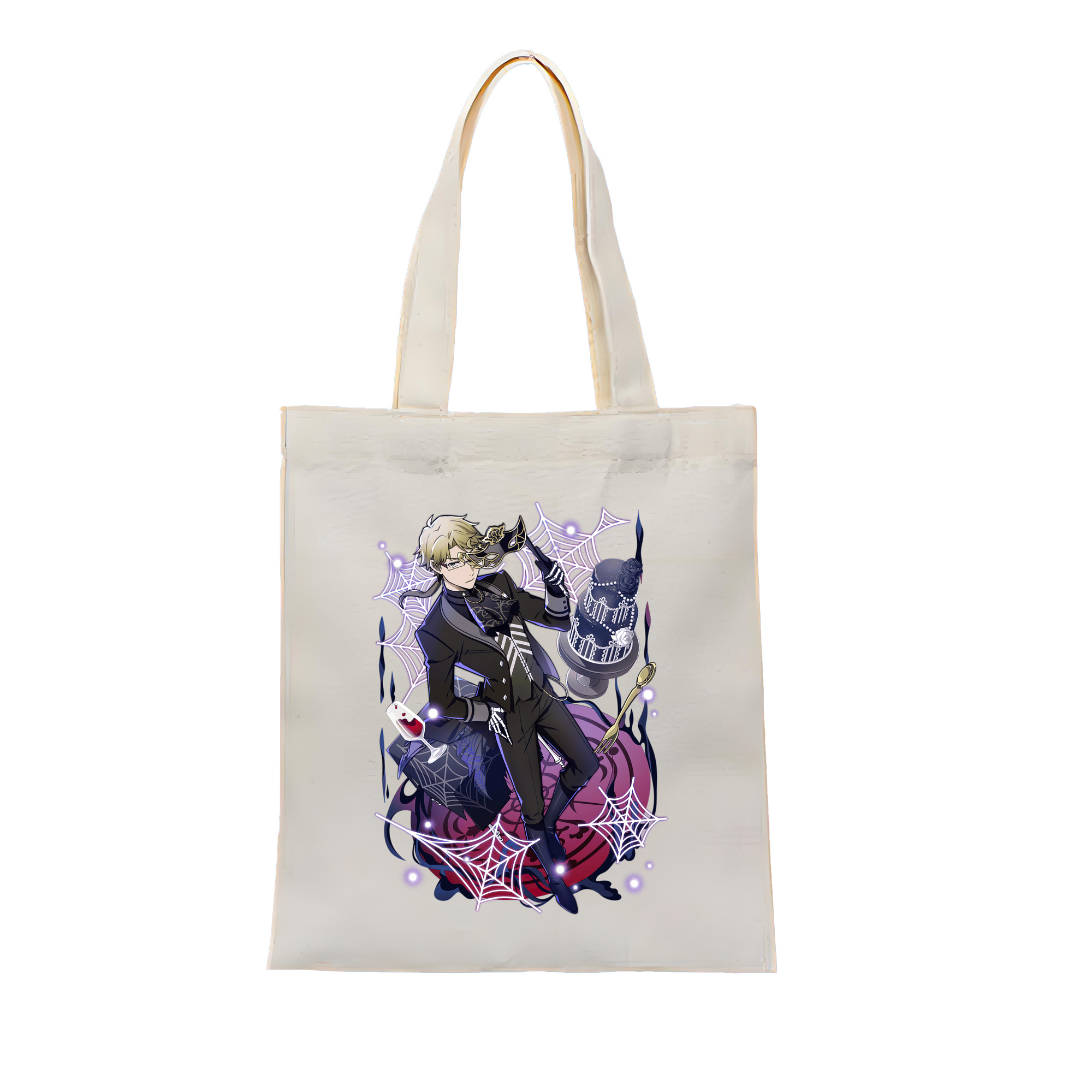 （画像用） 文豪ストレイドッグス Bungo Stray Dogs 縦型キャンバス生地手提げバッグ　トートバッグ