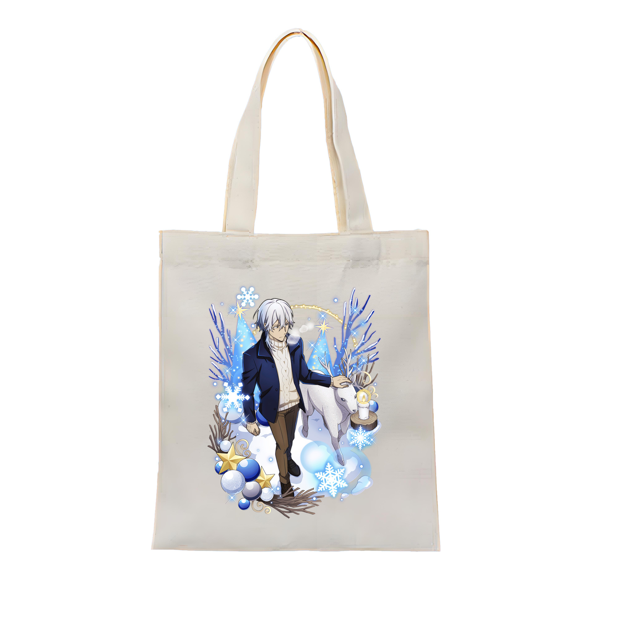 （画像用） 文豪ストレイドッグス Bungo Stray Dogs 縦型キャンバス生地手提げバッグ　トートバッグ