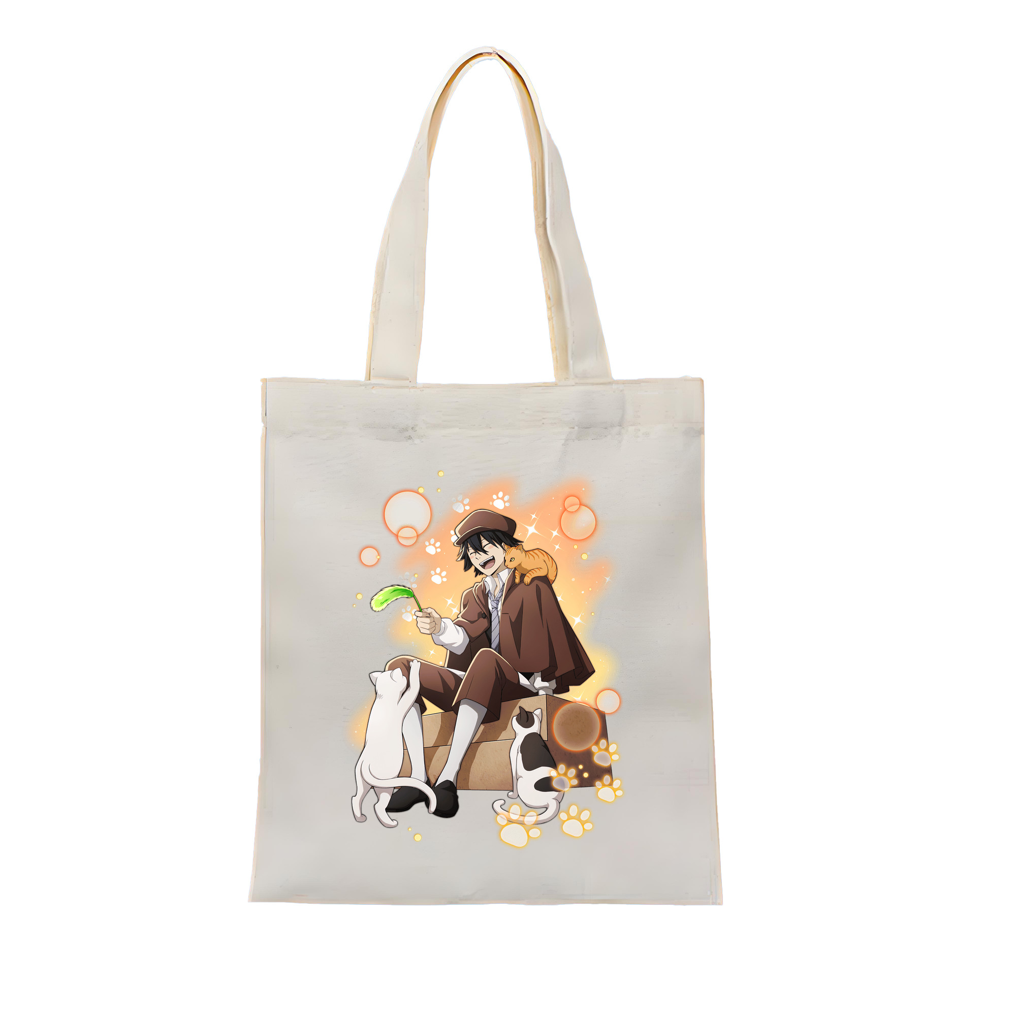 （画像用） 文豪ストレイドッグス Bungo Stray Dogs 縦型キャンバス生地手提げバッグ　トートバッグ