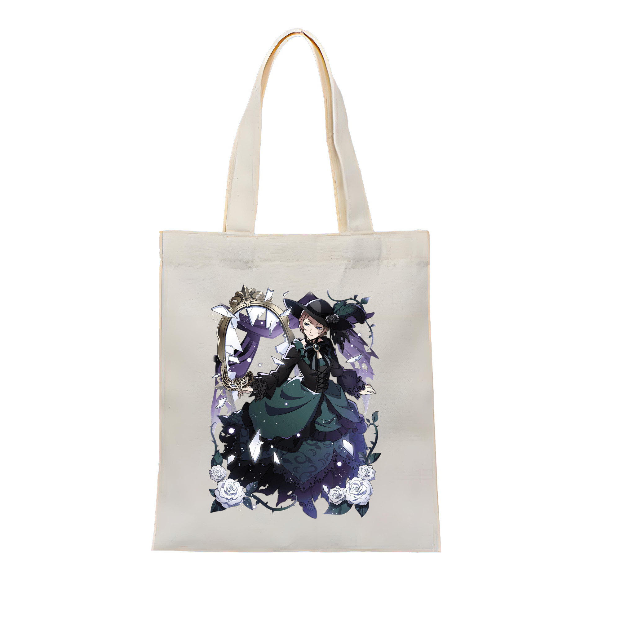 （画像用） 文豪ストレイドッグス Bungo Stray Dogs 縦型キャンバス生地手提げバッグ　トートバッグ