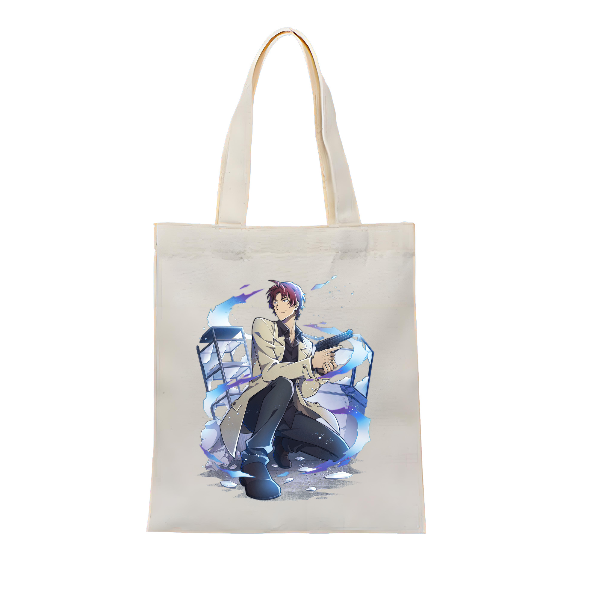 （画像用） 文豪ストレイドッグス Bungo Stray Dogs 縦型キャンバス生地手提げバッグ　トートバッグ