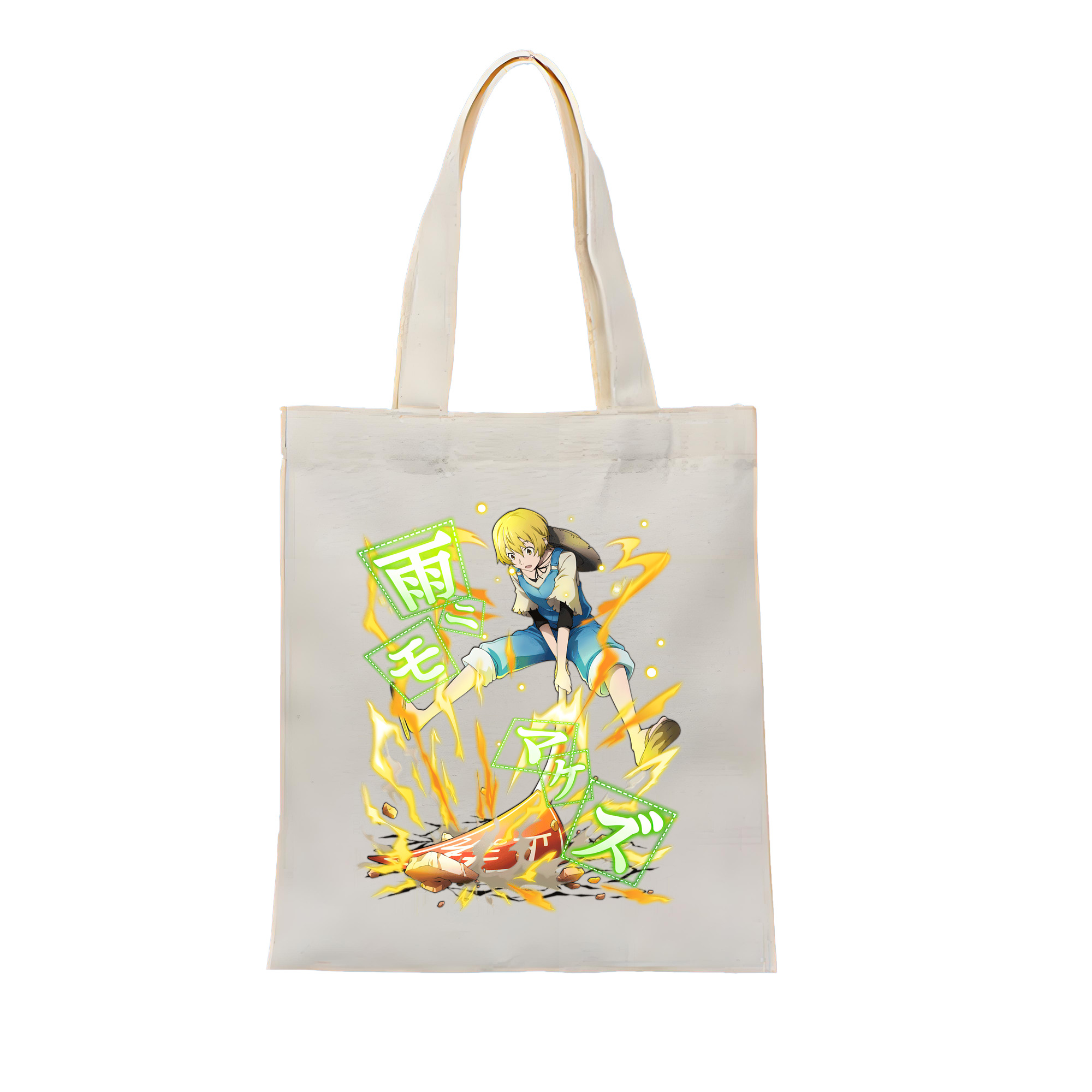 （画像用） 文豪ストレイドッグス Bungo Stray Dogs 縦型キャンバス生地手提げバッグ　トートバッグ