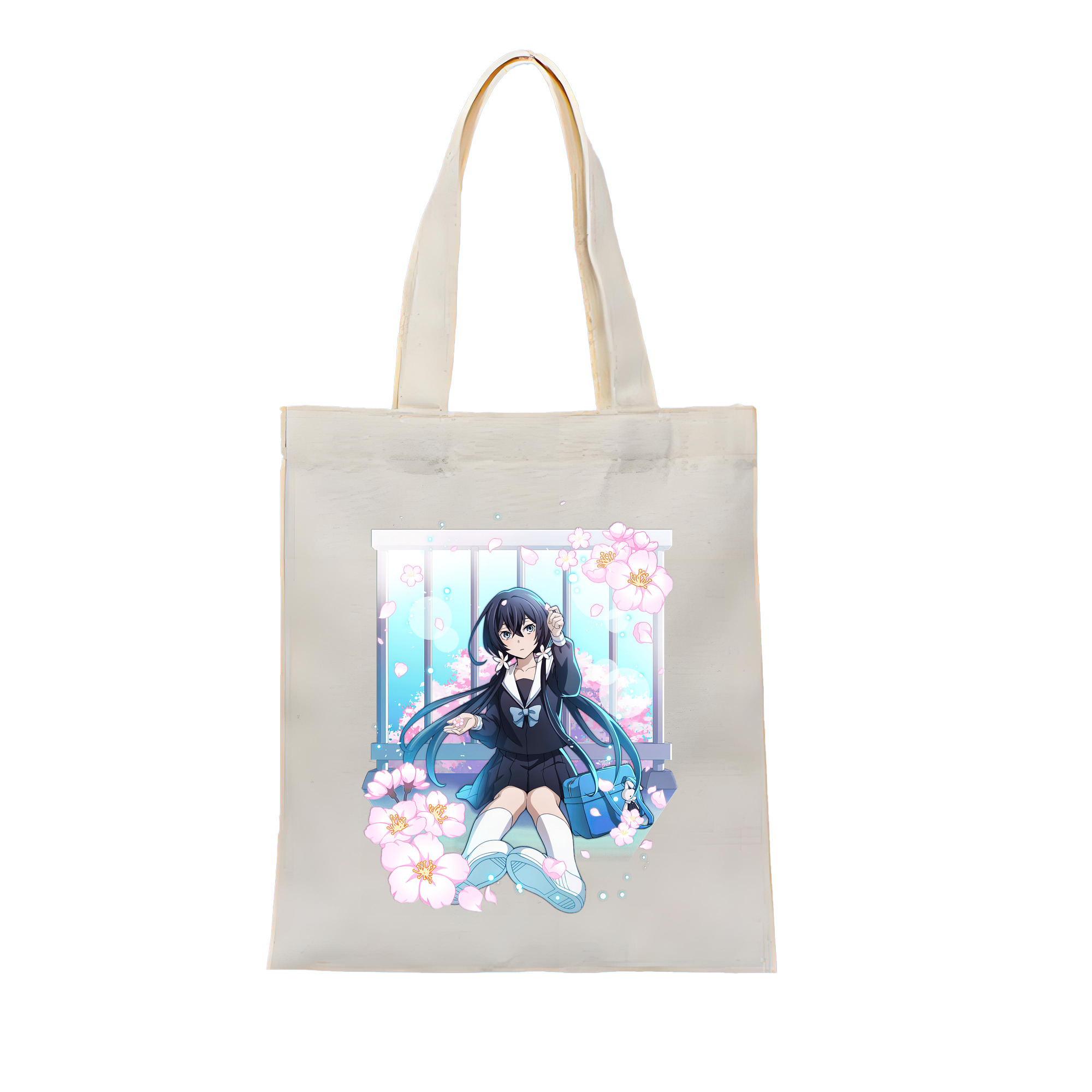 （画像用） 文豪ストレイドッグス Bungo Stray Dogs 縦型キャンバス生地手提げバッグ　トートバッグ