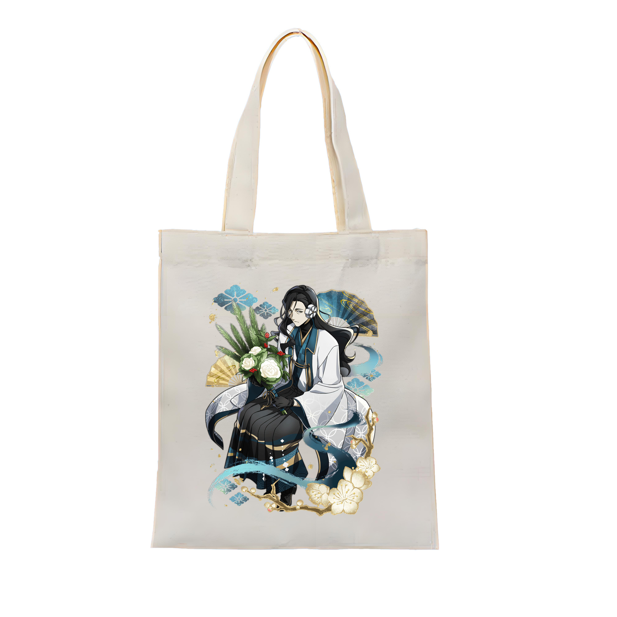 （画像用） 文豪ストレイドッグス Bungo Stray Dogs 縦型キャンバス生地手提げバッグ　トートバッグ