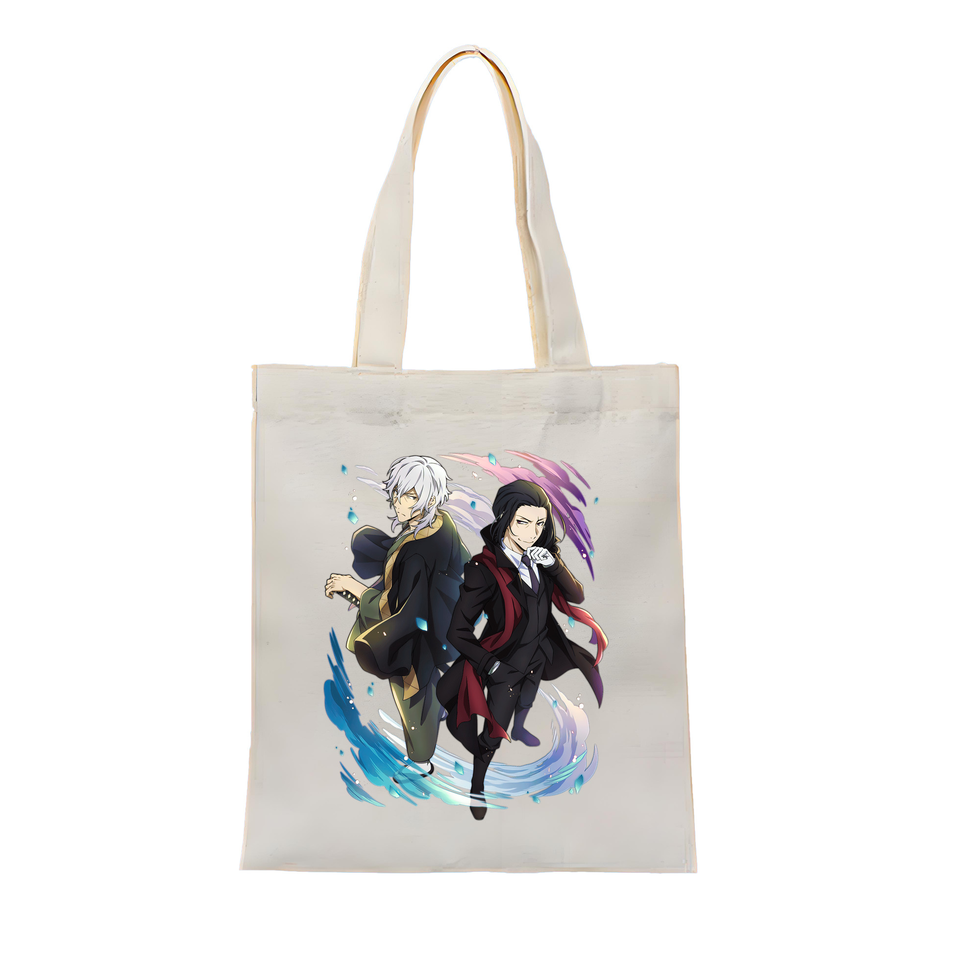 （画像用） 文豪ストレイドッグス Bungo Stray Dogs 縦型キャンバス生地手提げバッグ　トートバッグ