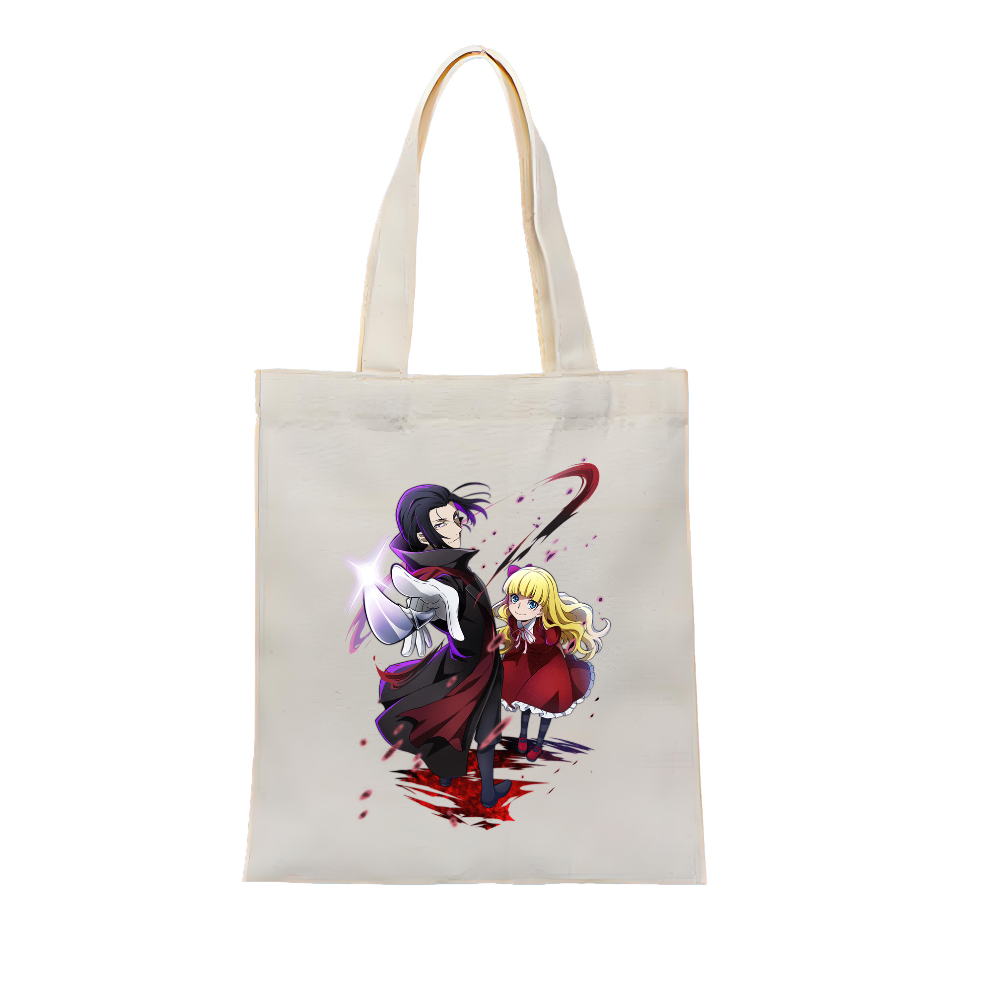 （画像用） 文豪ストレイドッグス Bungo Stray Dogs 縦型キャンバス生地手提げバッグ　トートバッグ