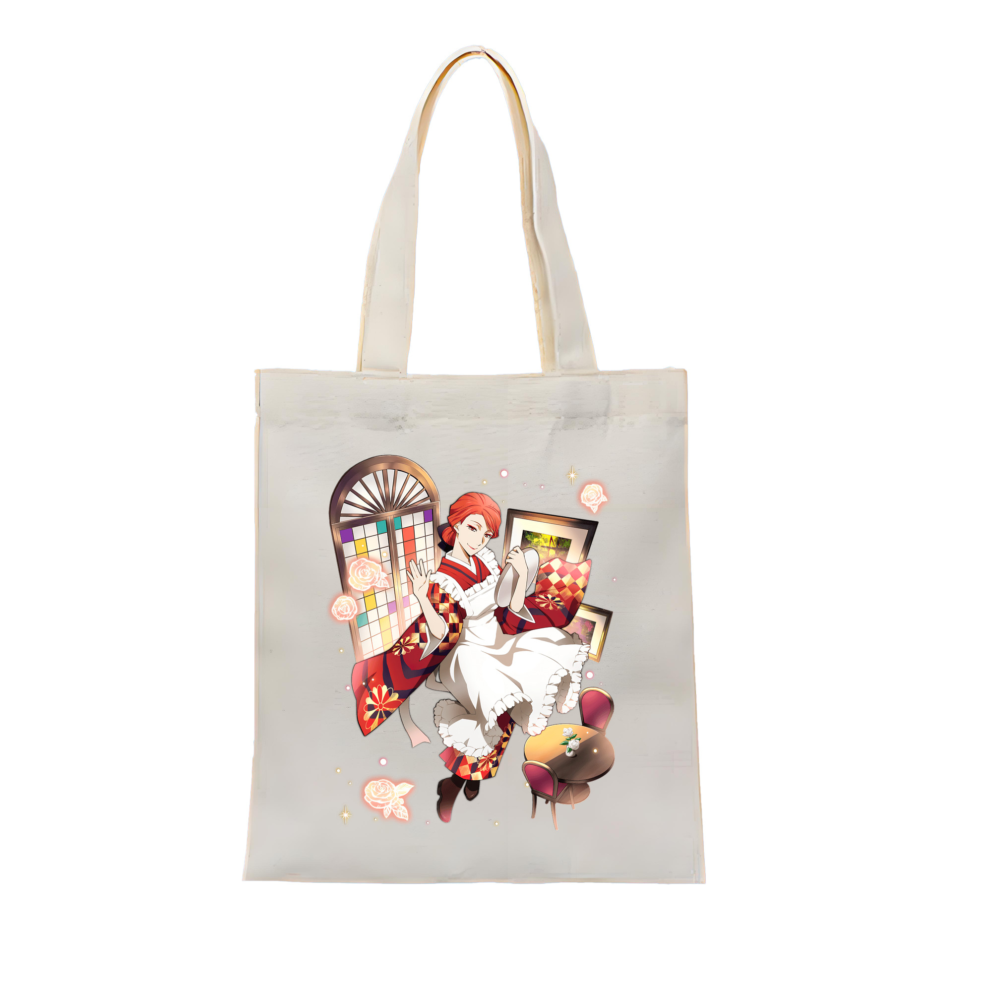 （画像用） 文豪ストレイドッグス Bungo Stray Dogs 縦型キャンバス生地手提げバッグ　トートバッグ