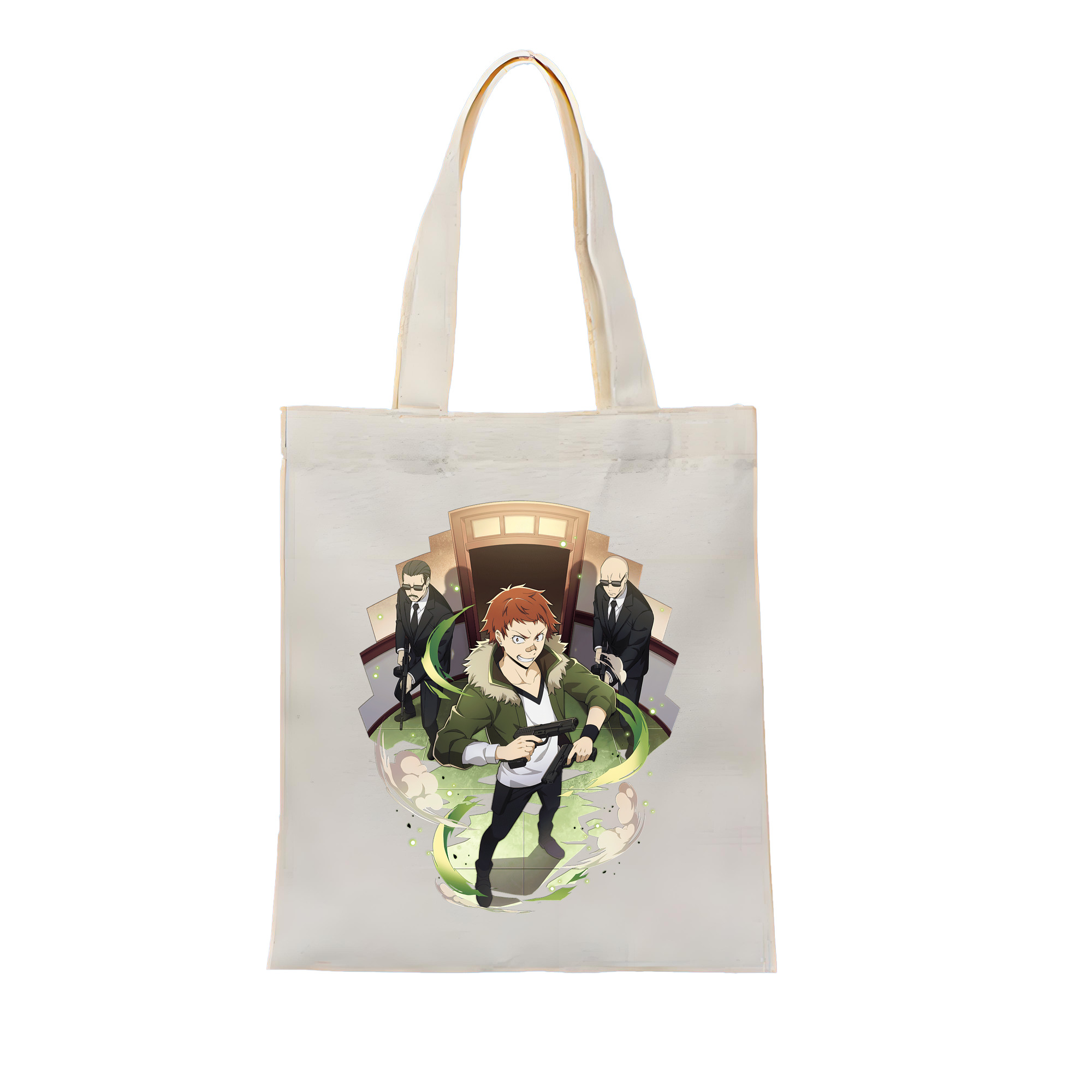 （画像用） 文豪ストレイドッグス Bungo Stray Dogs 縦型キャンバス生地手提げバッグ　トートバッグ