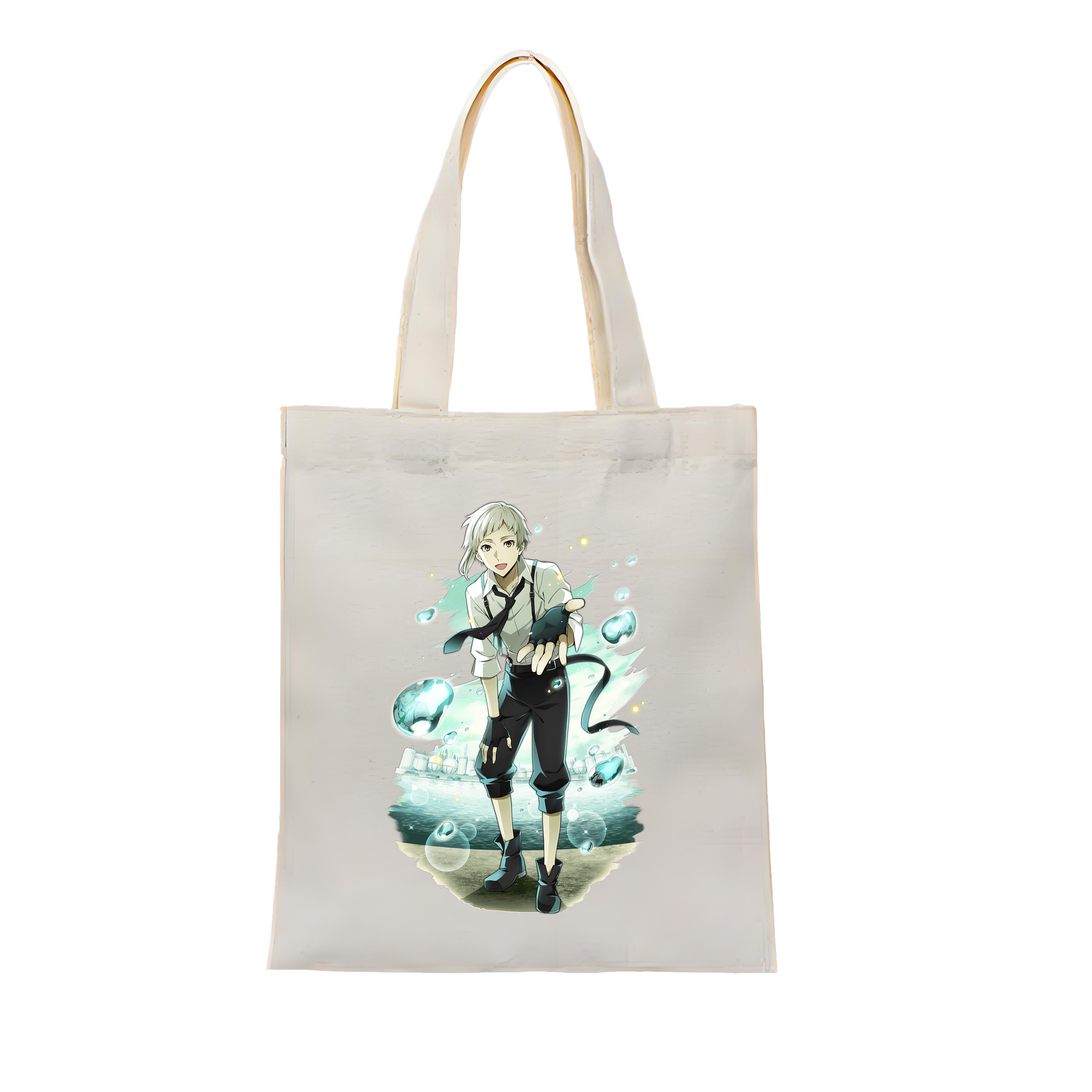（画像用） 文豪ストレイドッグス Bungo Stray Dogs 縦型キャンバス生地手提げバッグ　トートバッグ