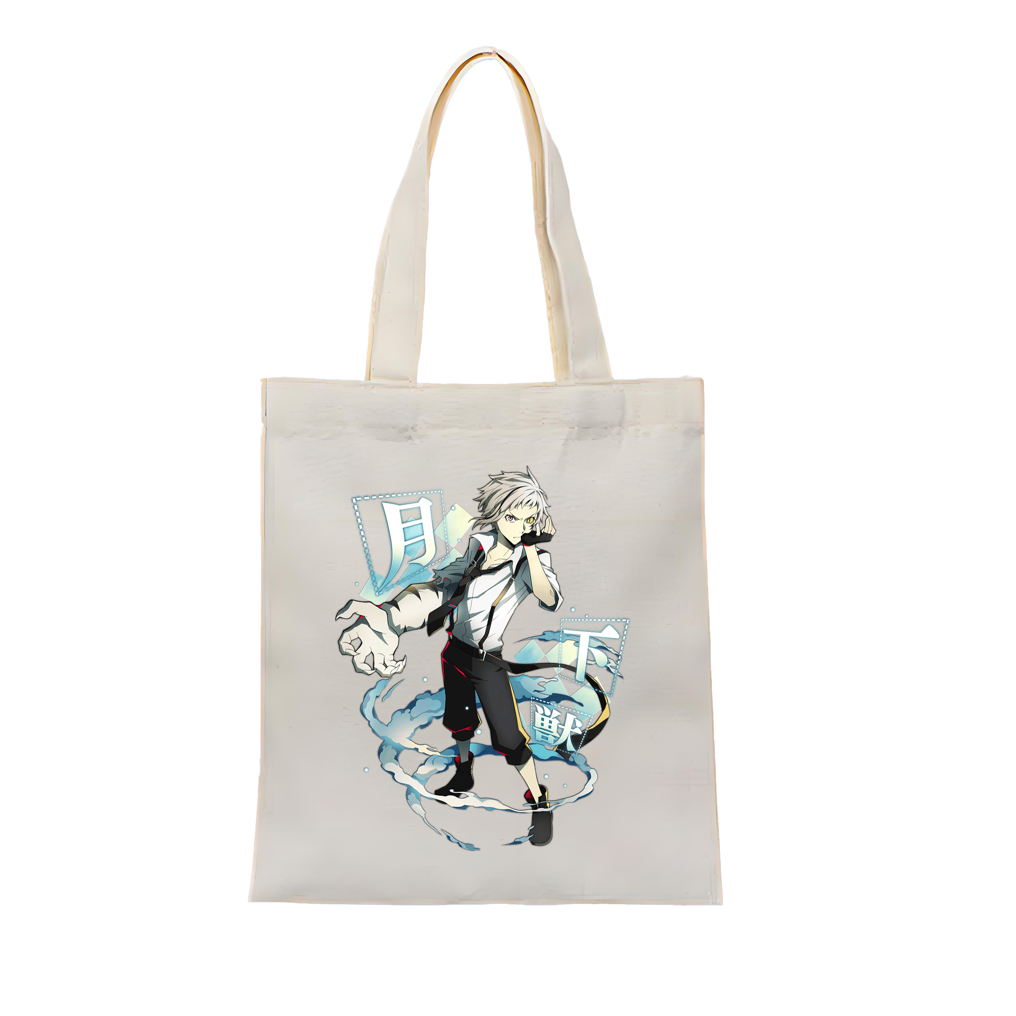 （画像用） 文豪ストレイドッグス Bungo Stray Dogs 縦型キャンバス生地手提げバッグ　トートバッグ