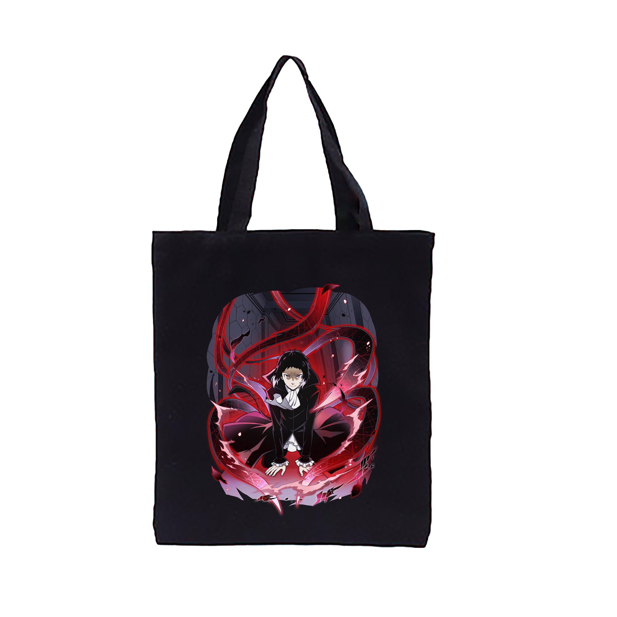 （画像用） 文豪ストレイドッグス Bungo Stray Dogs 縦型キャンバス生地手提げバッグ　トートバッグ