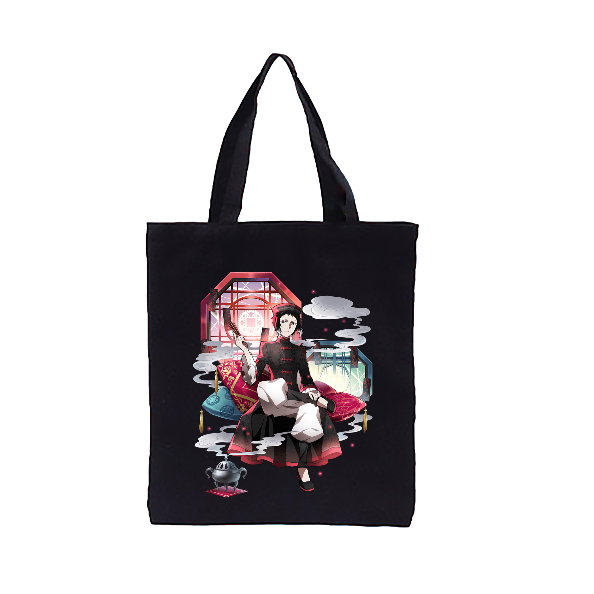 （画像用） 文豪ストレイドッグス Bungo Stray Dogs 縦型キャンバス生地手提げバッグ　トートバッグ