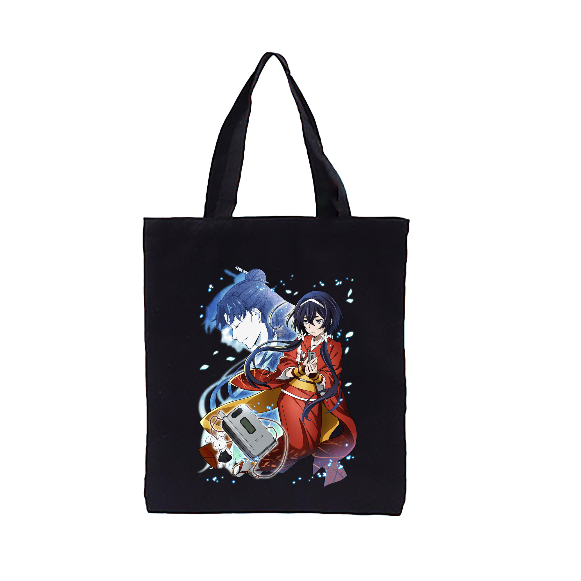 （画像用） 文豪ストレイドッグス Bungo Stray Dogs 縦型キャンバス生地手提げバッグ　トートバッグ
