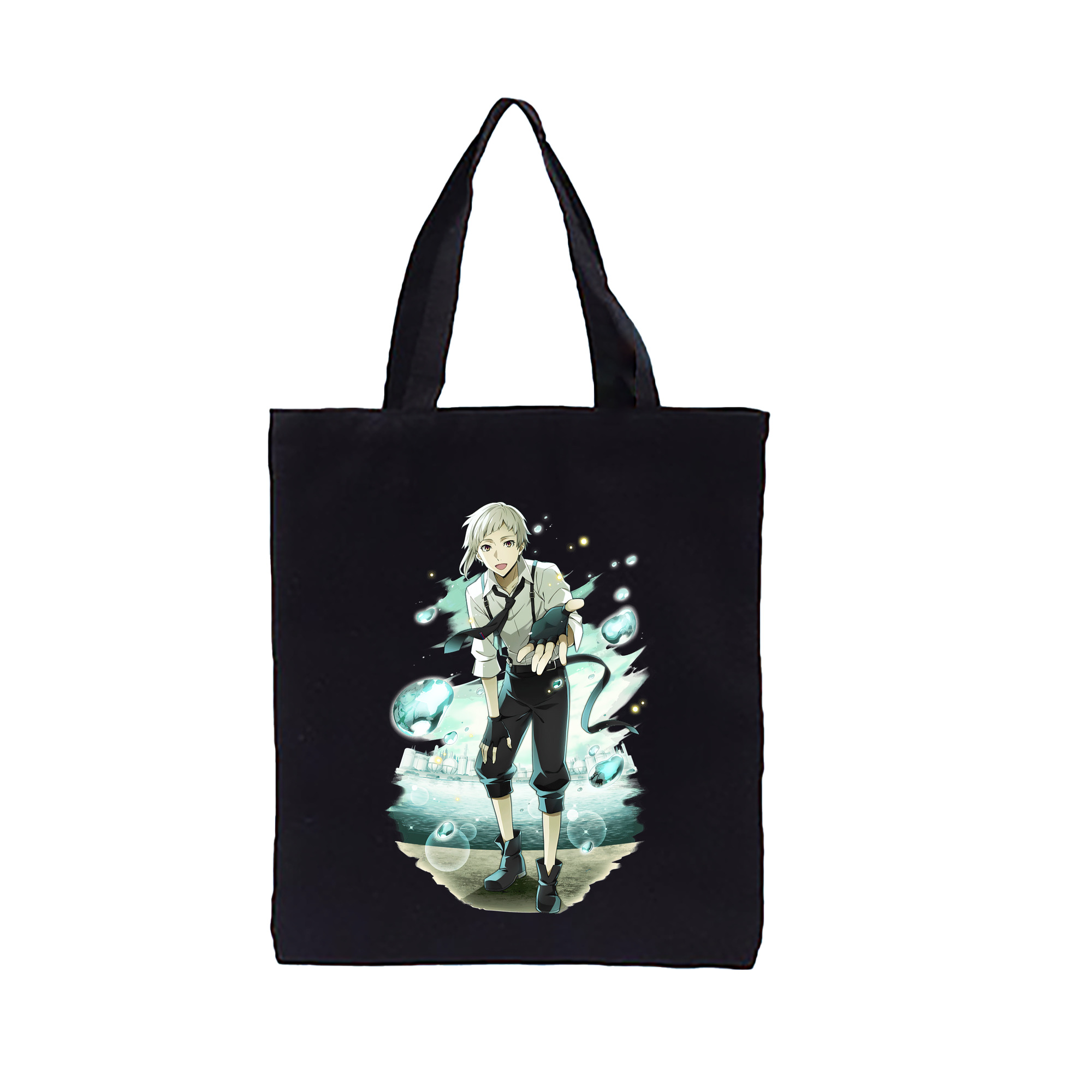 （画像用） 文豪ストレイドッグス Bungo Stray Dogs 縦型キャンバス生地手提げバッグ　トートバッグ