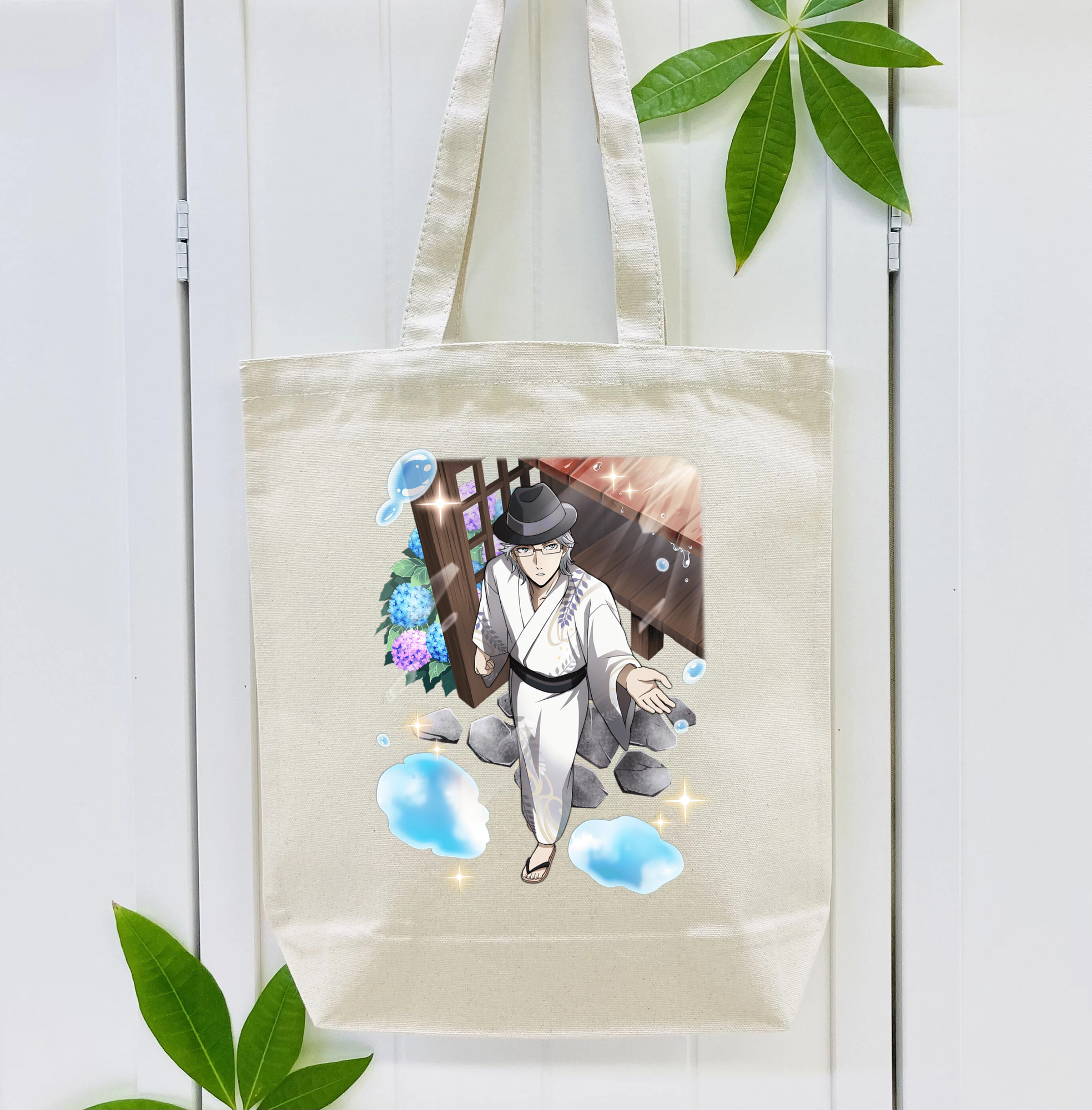 文豪ストレイドッグス Bungo Stray Dogs 縦型キャンバス生地手提げバッグ　トートバッグ