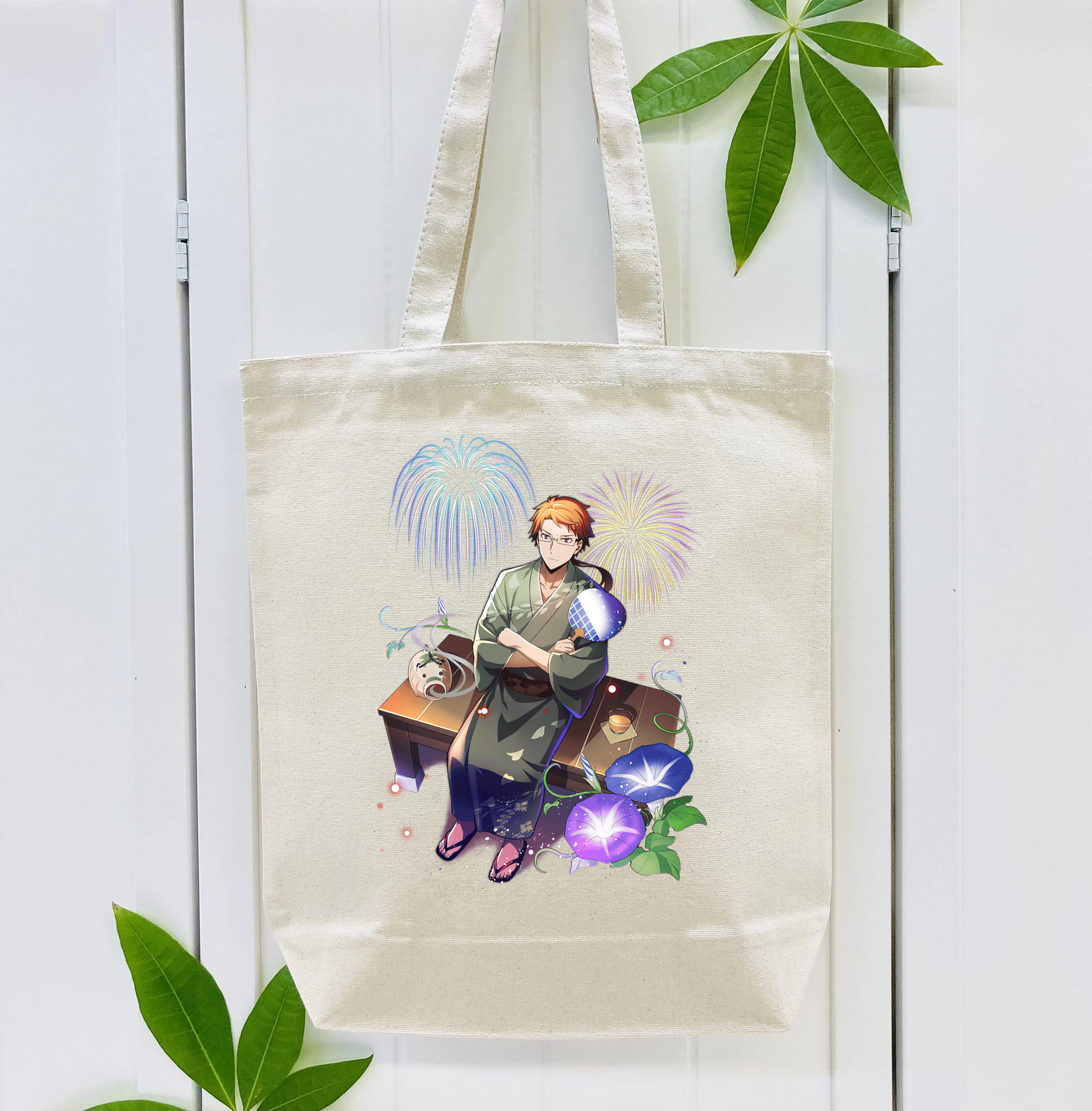 文豪ストレイドッグス Bungo Stray Dogs 縦型キャンバス生地手提げバッグ　トートバッグ