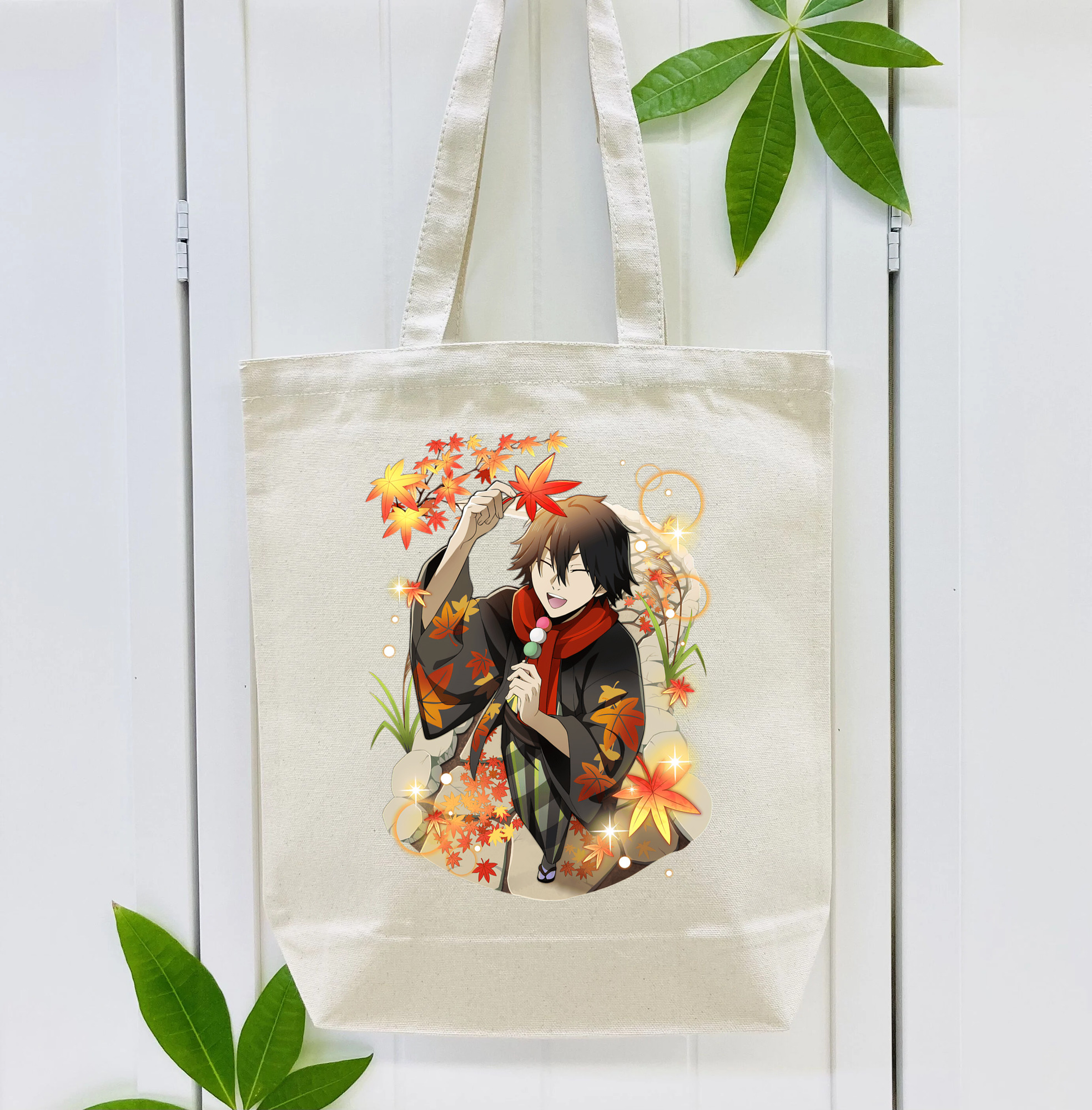 文豪ストレイドッグス Bungo Stray Dogs 縦型キャンバス生地手提げバッグ　トートバッグ