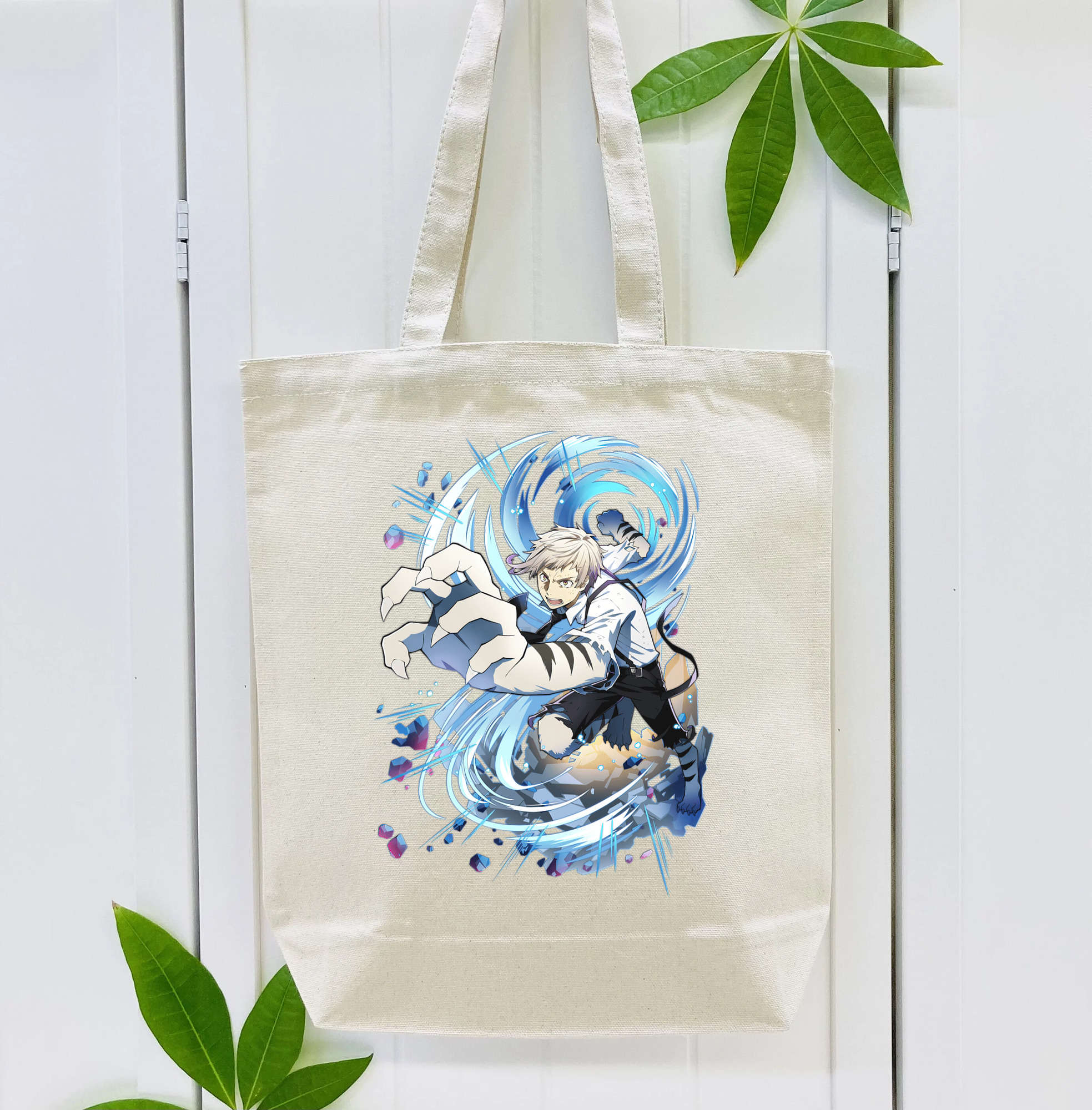 文豪ストレイドッグス Bungo Stray Dogs 縦型キャンバス生地手提げバッグ　トートバッグ