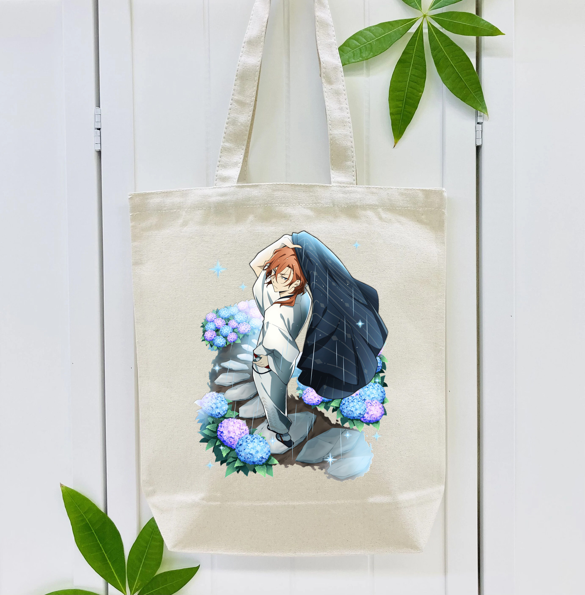 文豪ストレイドッグス Bungo Stray Dogs 縦型キャンバス生地手提げバッグ　トートバッグ
