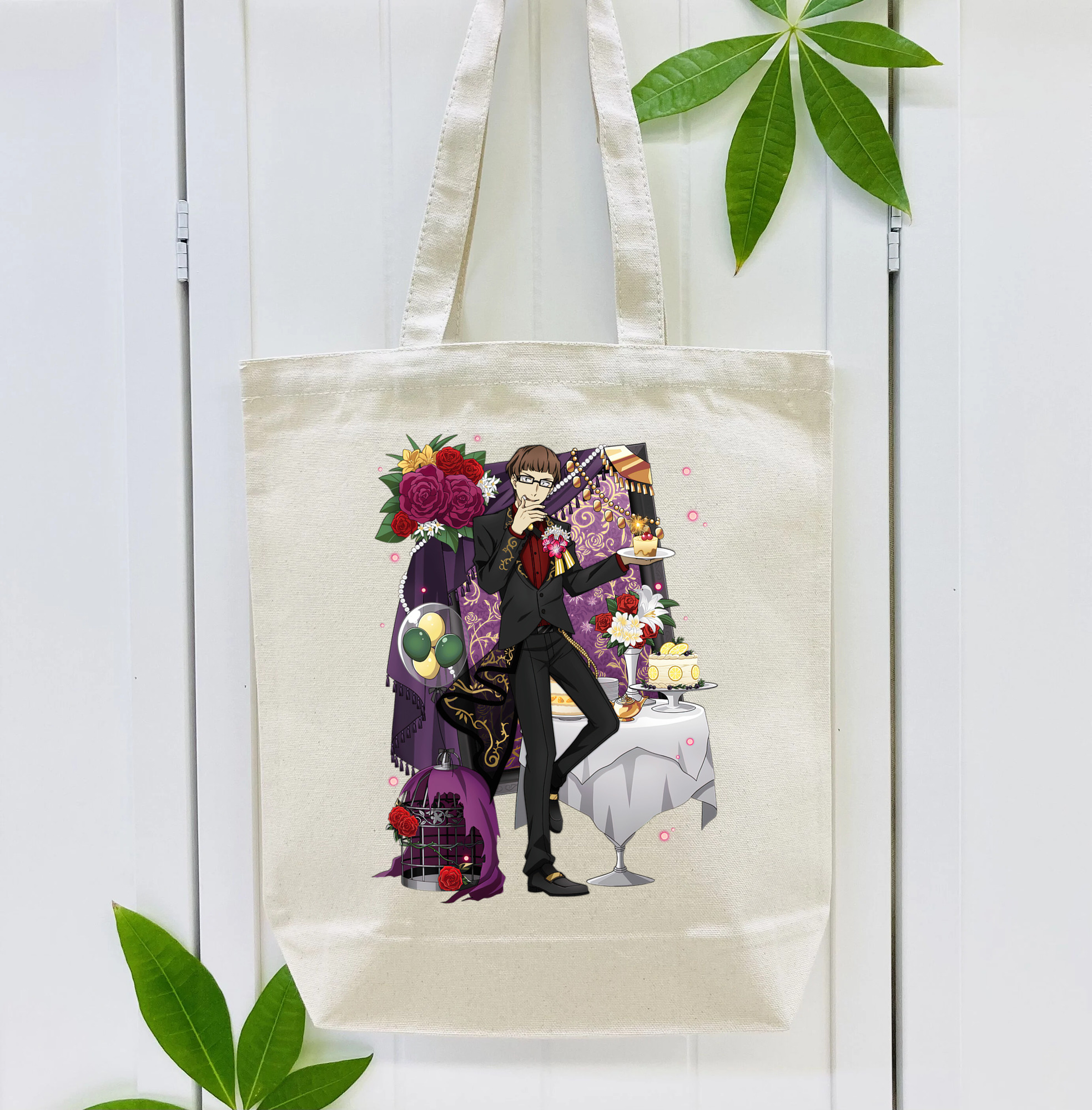 文豪ストレイドッグス Bungo Stray Dogs 縦型キャンバス生地手提げバッグ　トートバッグ