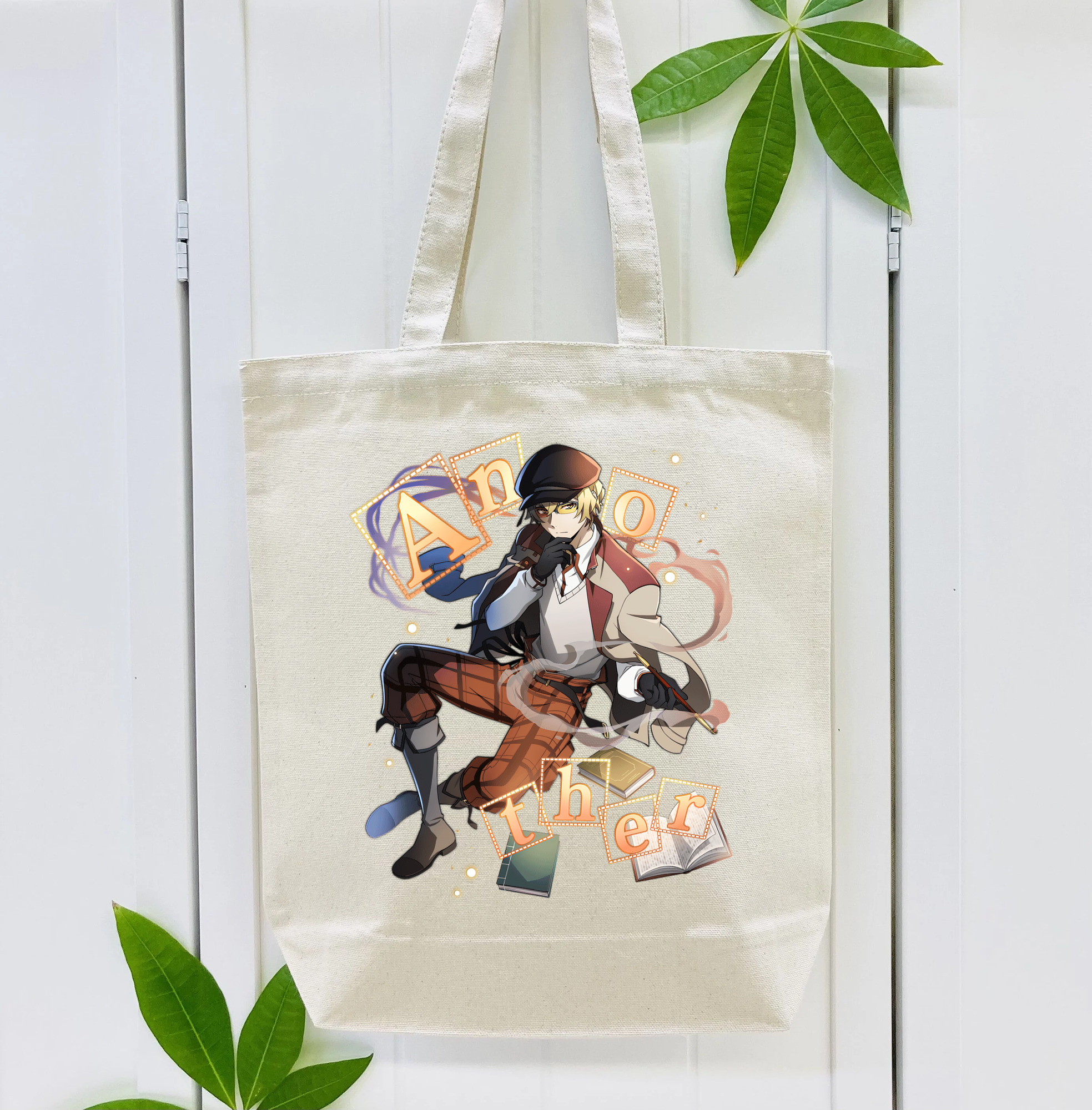 文豪ストレイドッグス Bungo Stray Dogs 縦型キャンバス生地手提げバッグ　トートバッグ