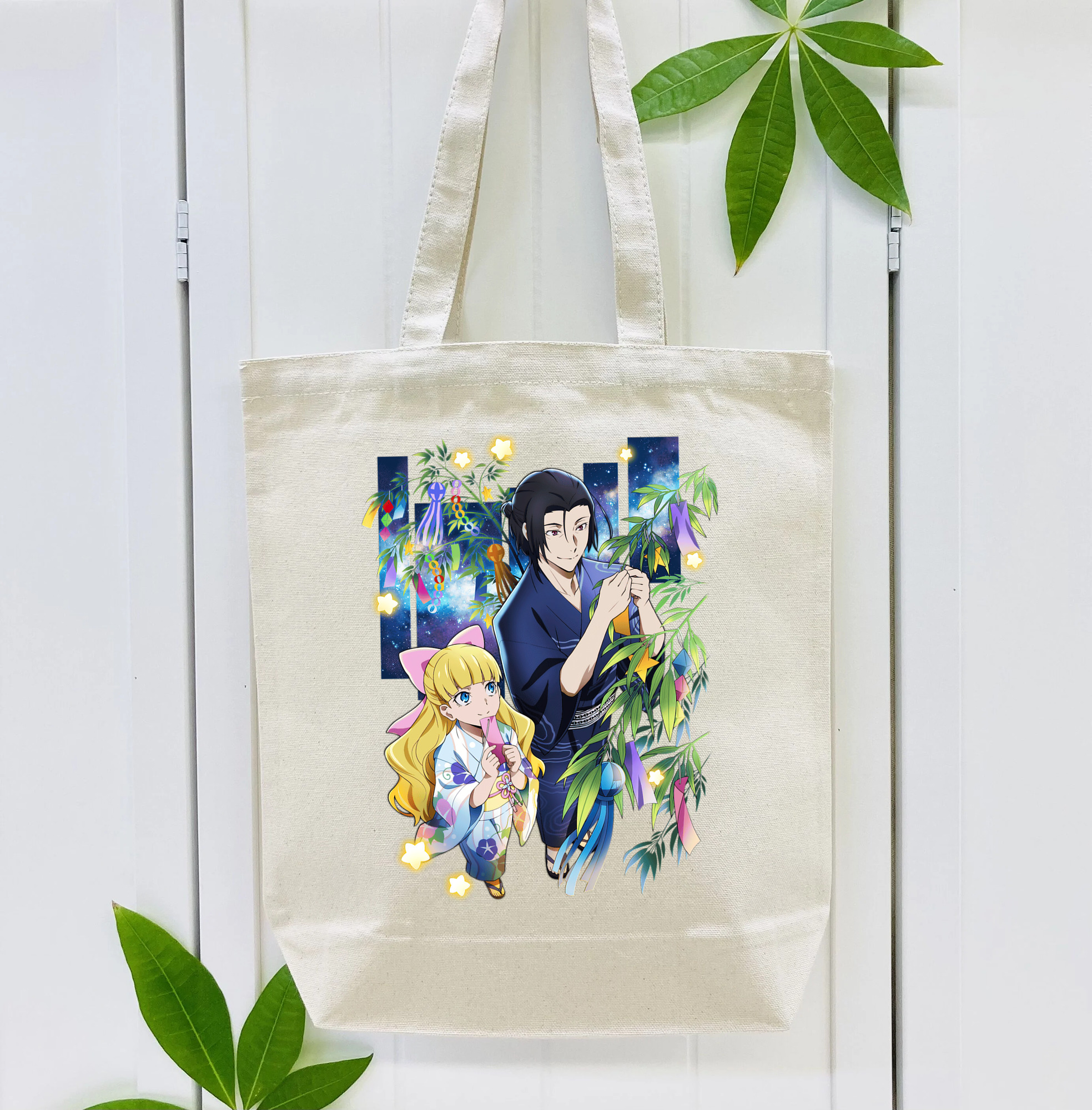 文豪ストレイドッグス Bungo Stray Dogs 縦型キャンバス生地手提げバッグ　トートバッグ