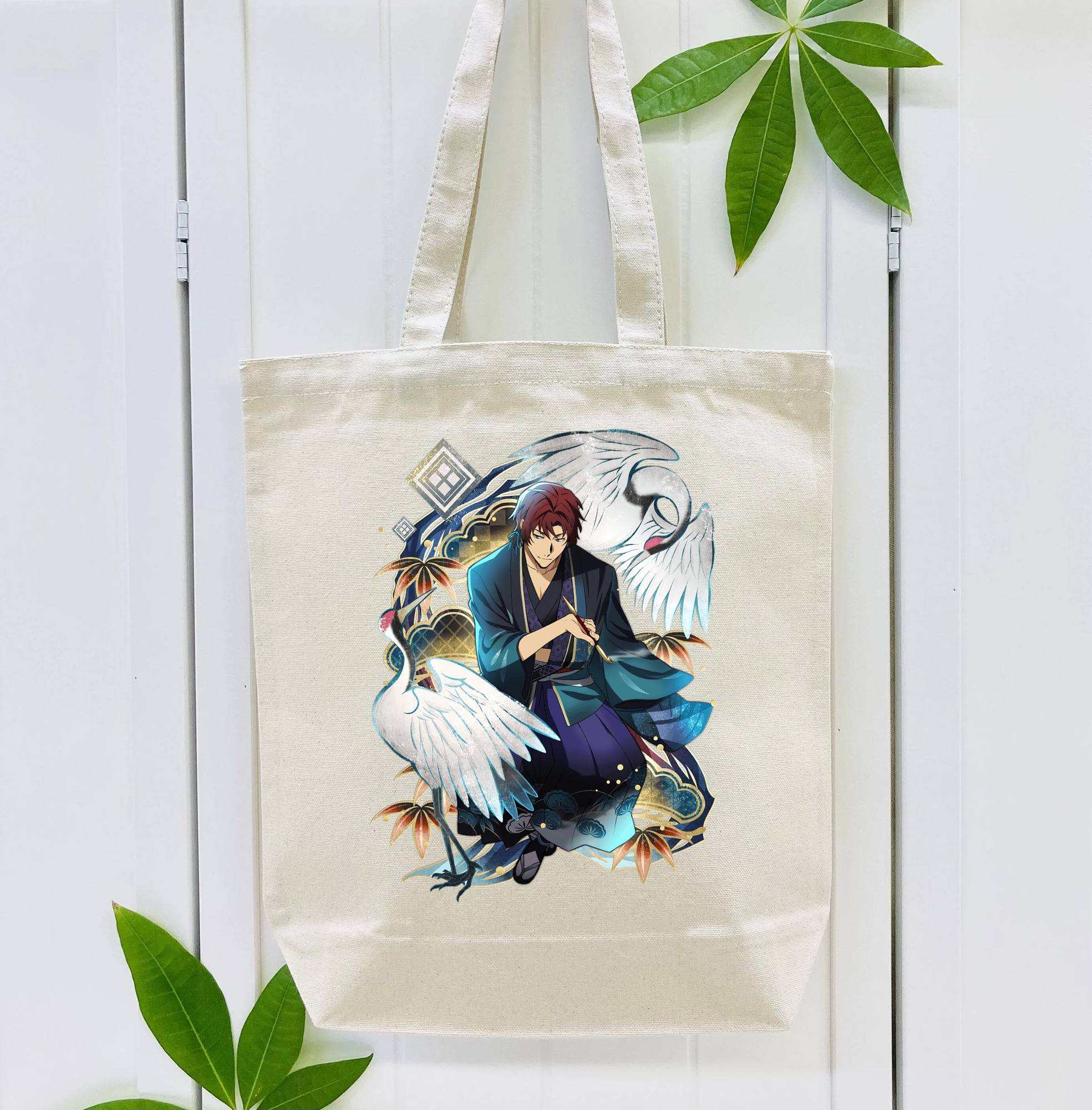 文豪ストレイドッグス Bungo Stray Dogs 縦型キャンバス生地手提げバッグ　トートバッグ