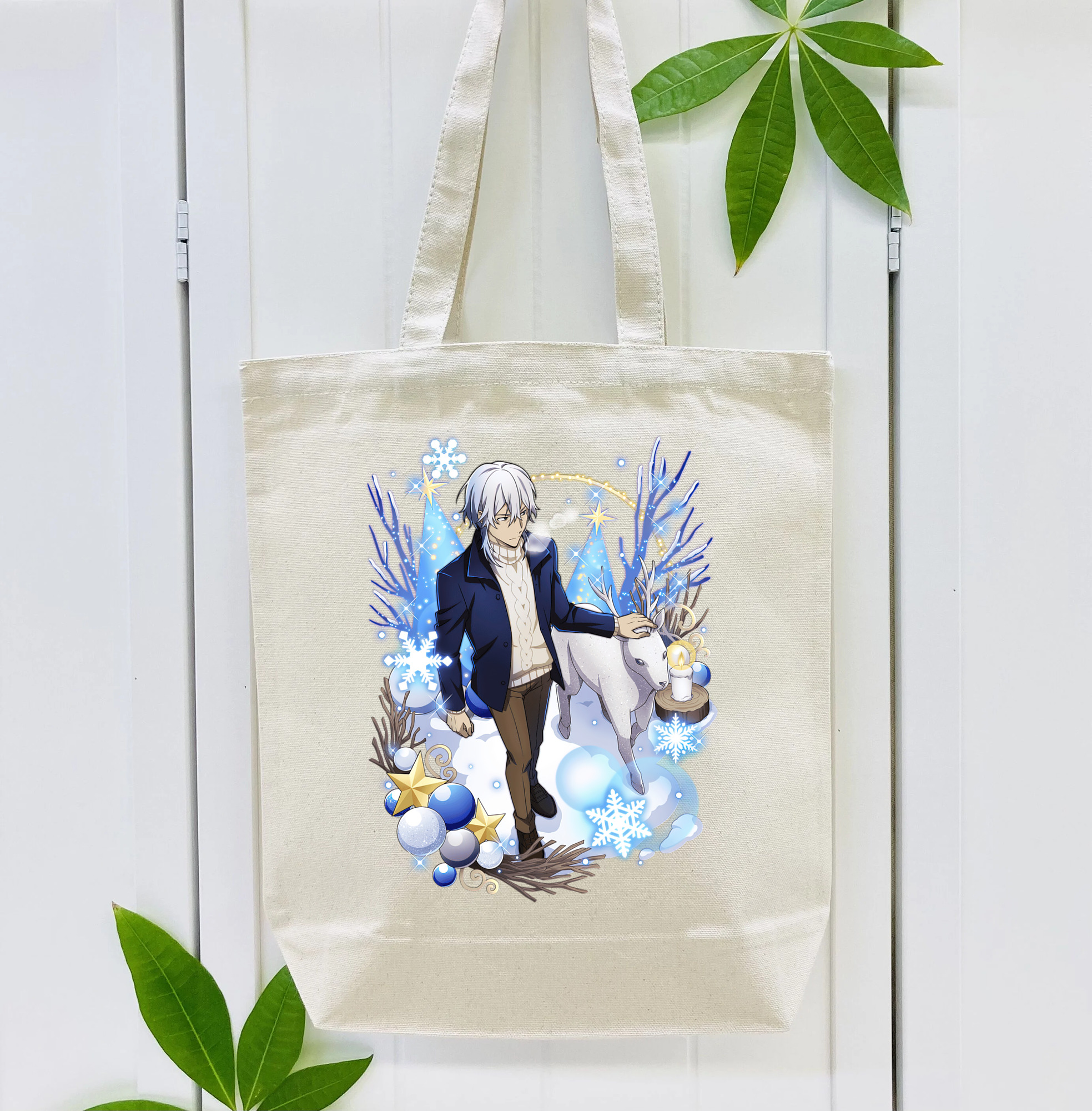 文豪ストレイドッグス Bungo Stray Dogs 縦型キャンバス生地手提げバッグ　トートバッグ
