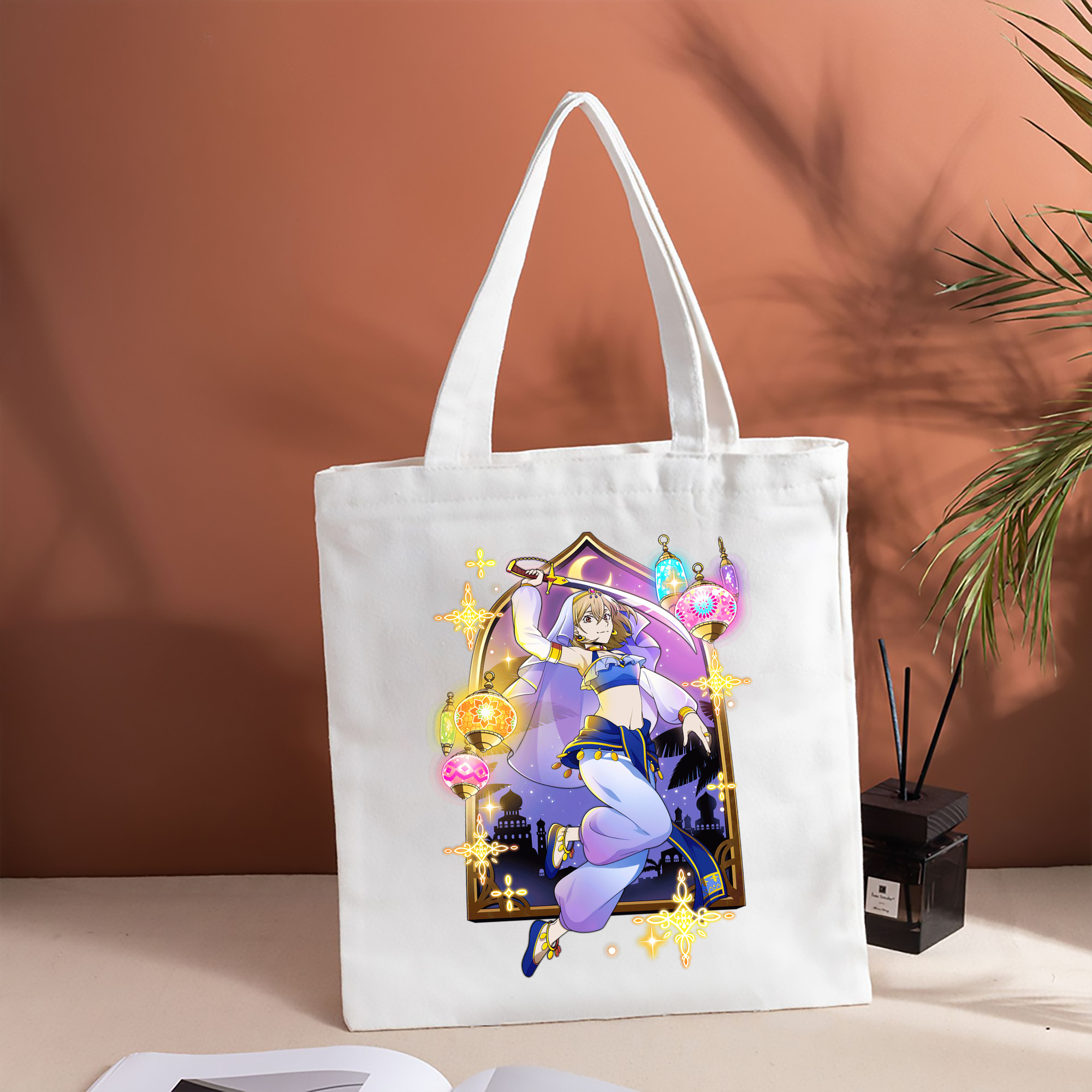 文豪ストレイドッグス Bungo Stray Dogs 縦型キャンバス生地手提げバッグ　トートバッグ