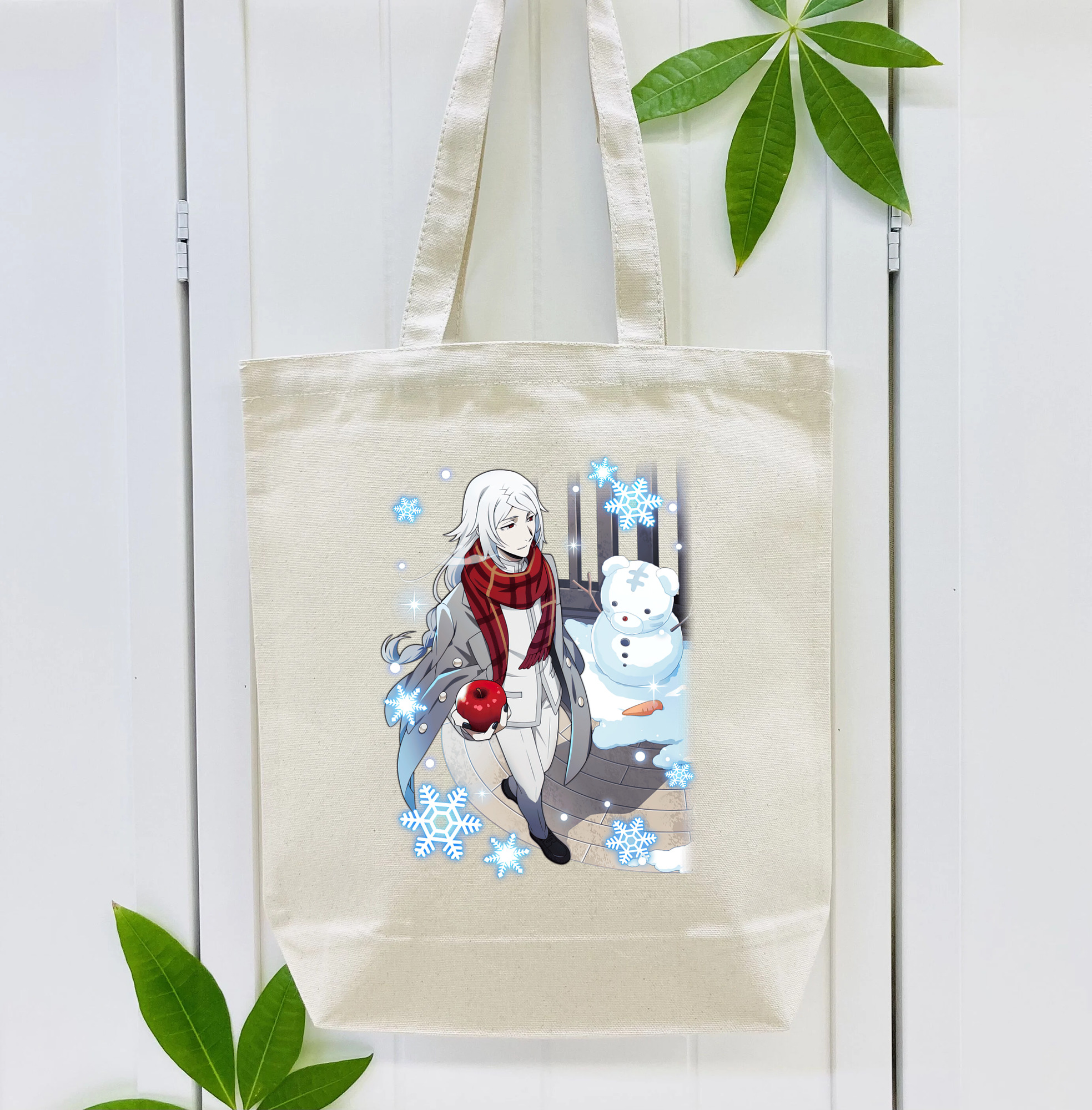 文豪ストレイドッグス Bungo Stray Dogs 縦型キャンバス生地手提げバッグ　トートバッグ