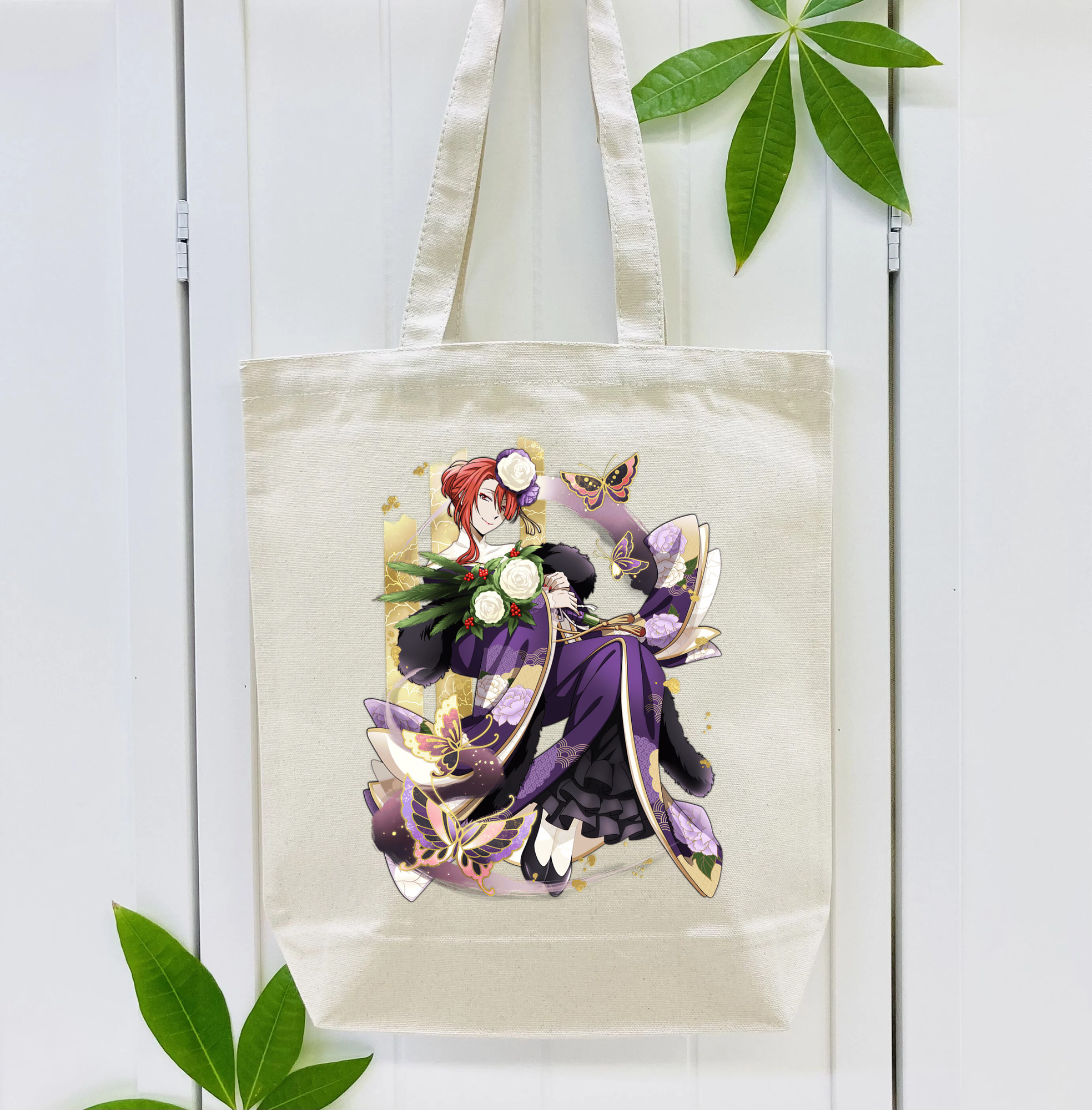 文豪ストレイドッグス Bungo Stray Dogs 縦型キャンバス生地手提げバッグ　トートバッグ