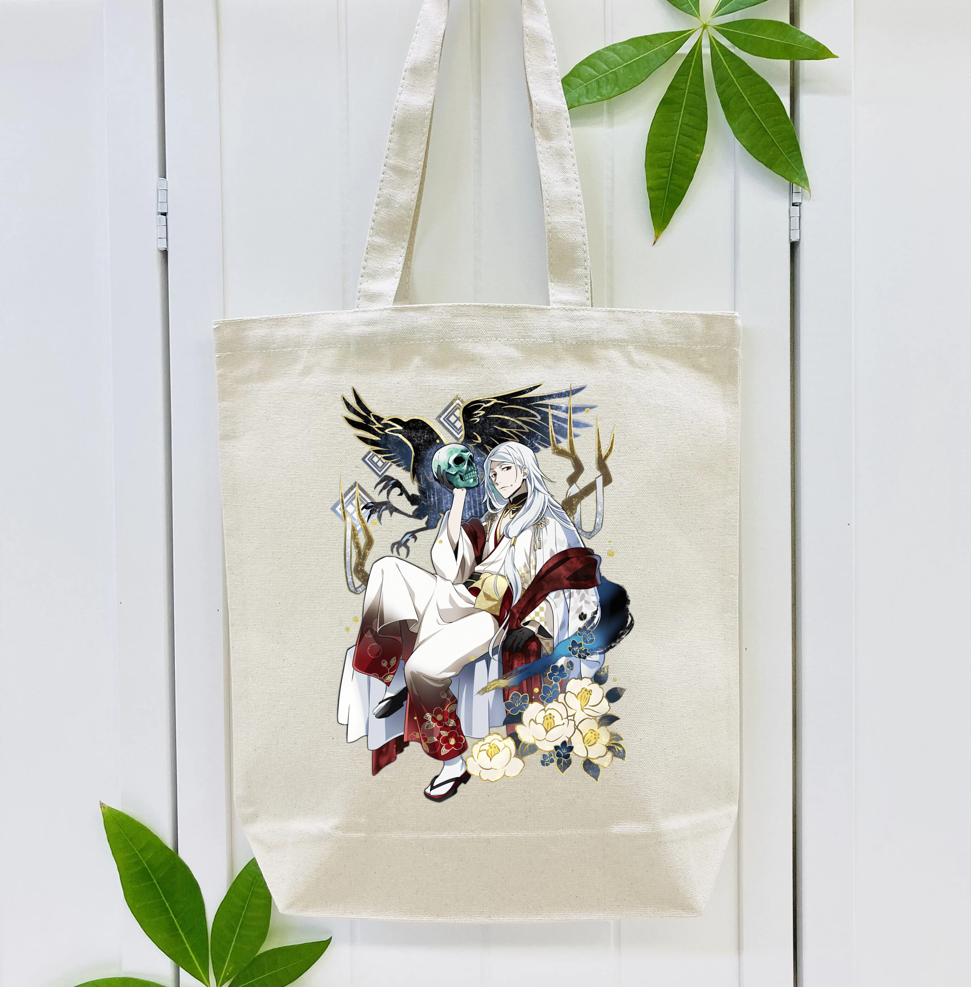 文豪ストレイドッグス Bungo Stray Dogs 縦型キャンバス生地手提げバッグ　トートバッグ