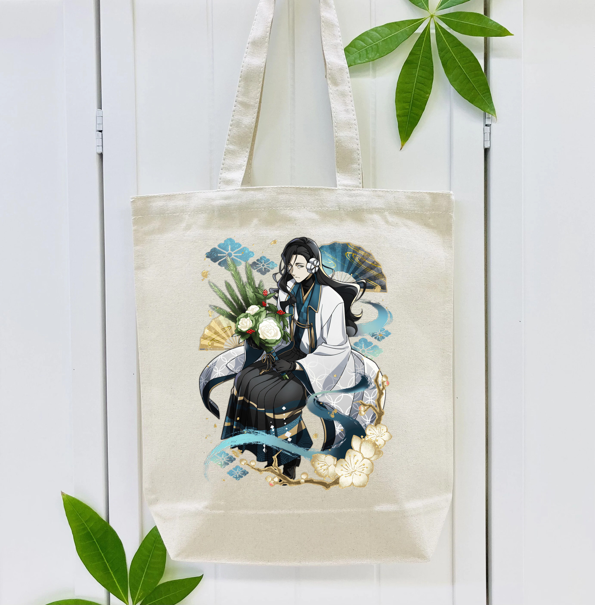 文豪ストレイドッグス Bungo Stray Dogs 縦型キャンバス生地手提げバッグ　トートバッグ