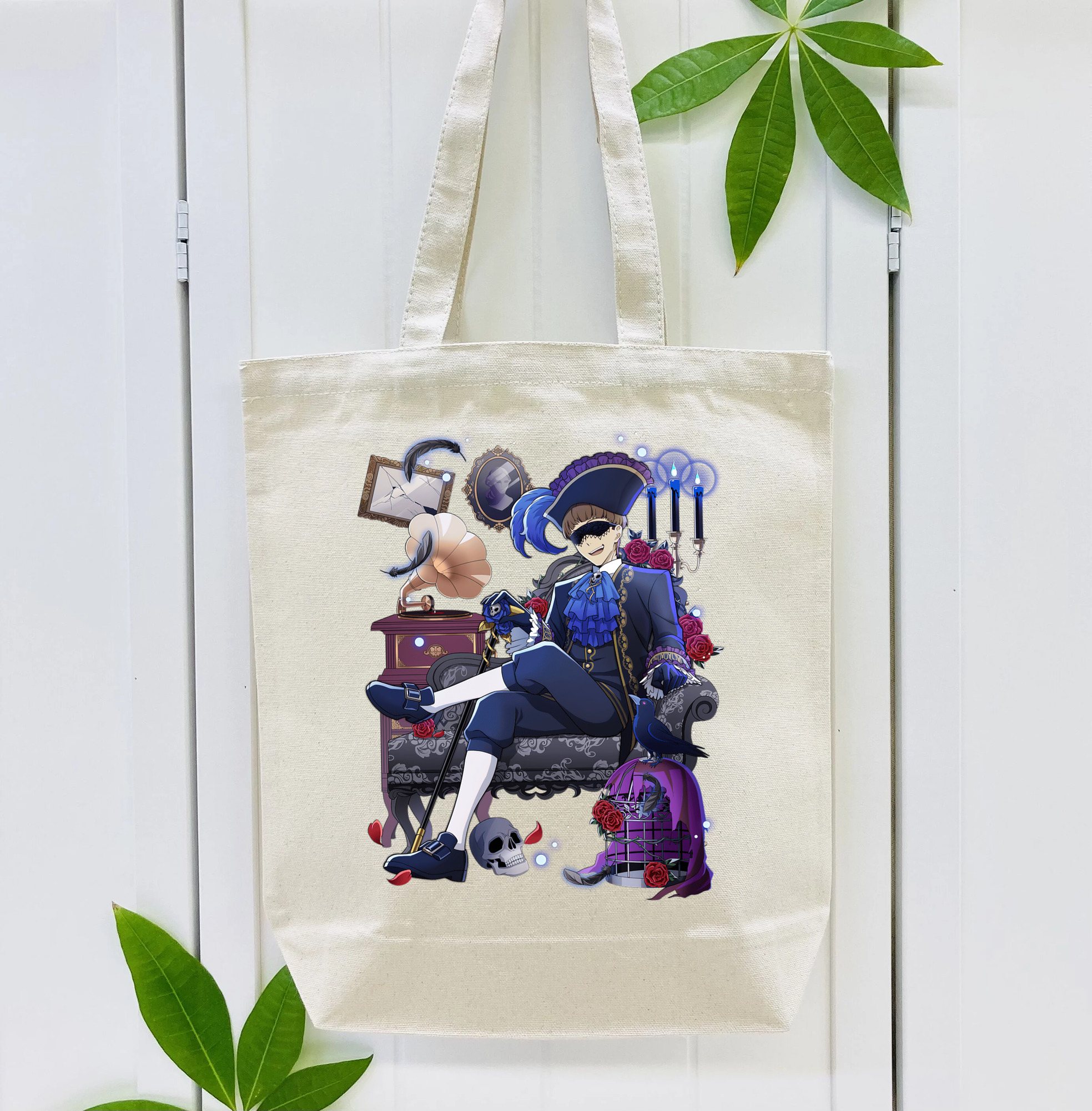 文豪ストレイドッグス Bungo Stray Dogs 縦型キャンバス生地手提げバッグ　トートバッグ