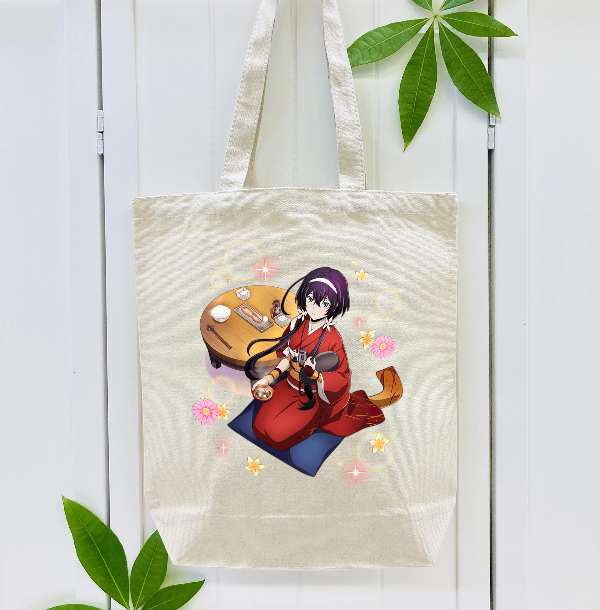 文豪ストレイドッグス Bungo Stray Dogs 縦型キャンバス生地手提げバッグ　トートバッグ