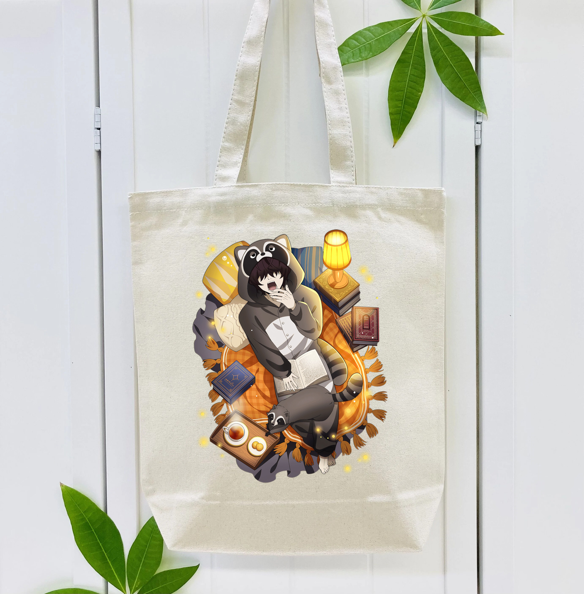 文豪ストレイドッグス Bungo Stray Dogs 縦型キャンバス生地手提げバッグ　トートバッグ