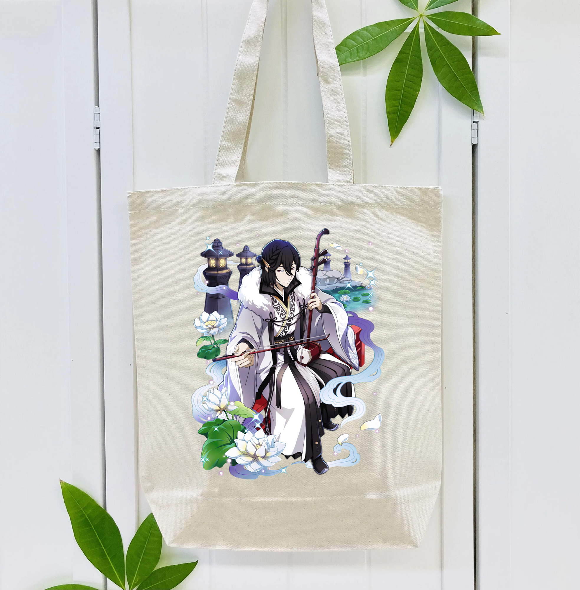 文豪ストレイドッグス Bungo Stray Dogs 縦型キャンバス生地手提げバッグ　トートバッグ