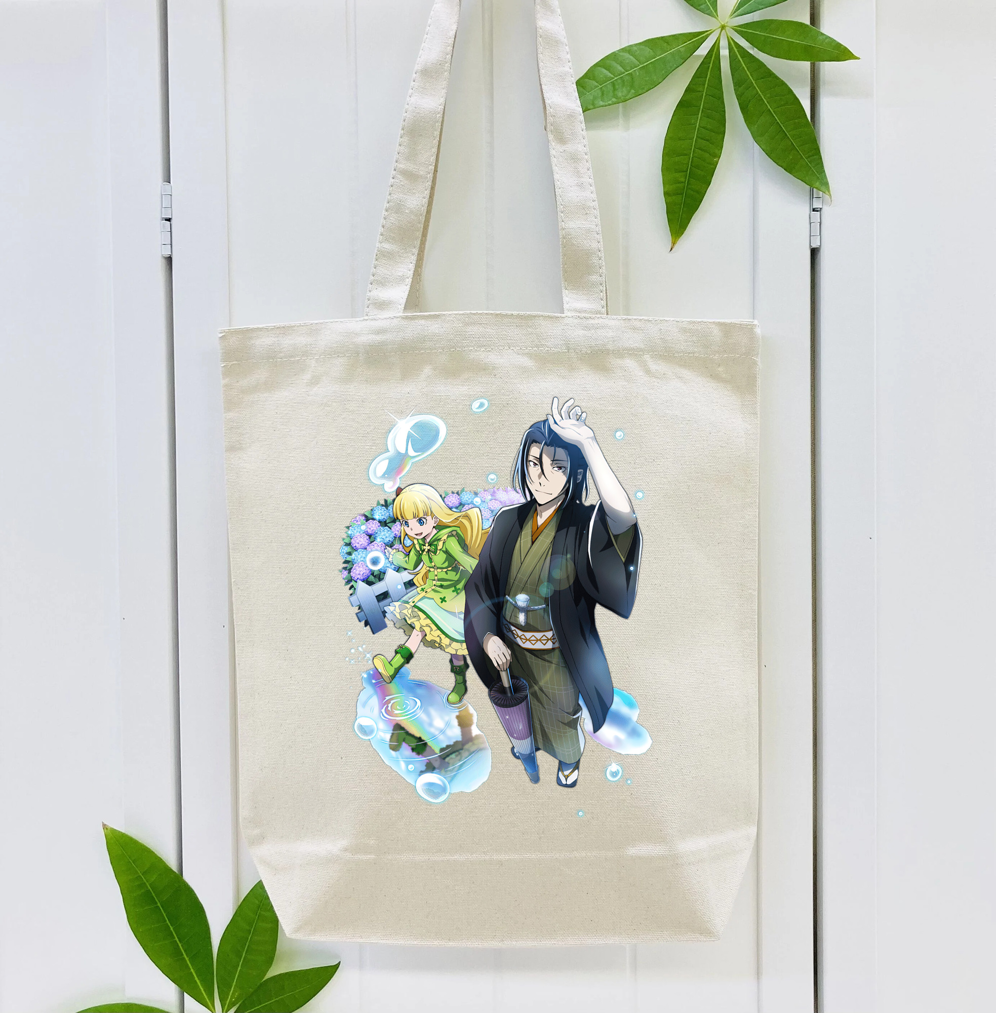 文豪ストレイドッグス Bungo Stray Dogs 縦型キャンバス生地手提げバッグ　トートバッグ