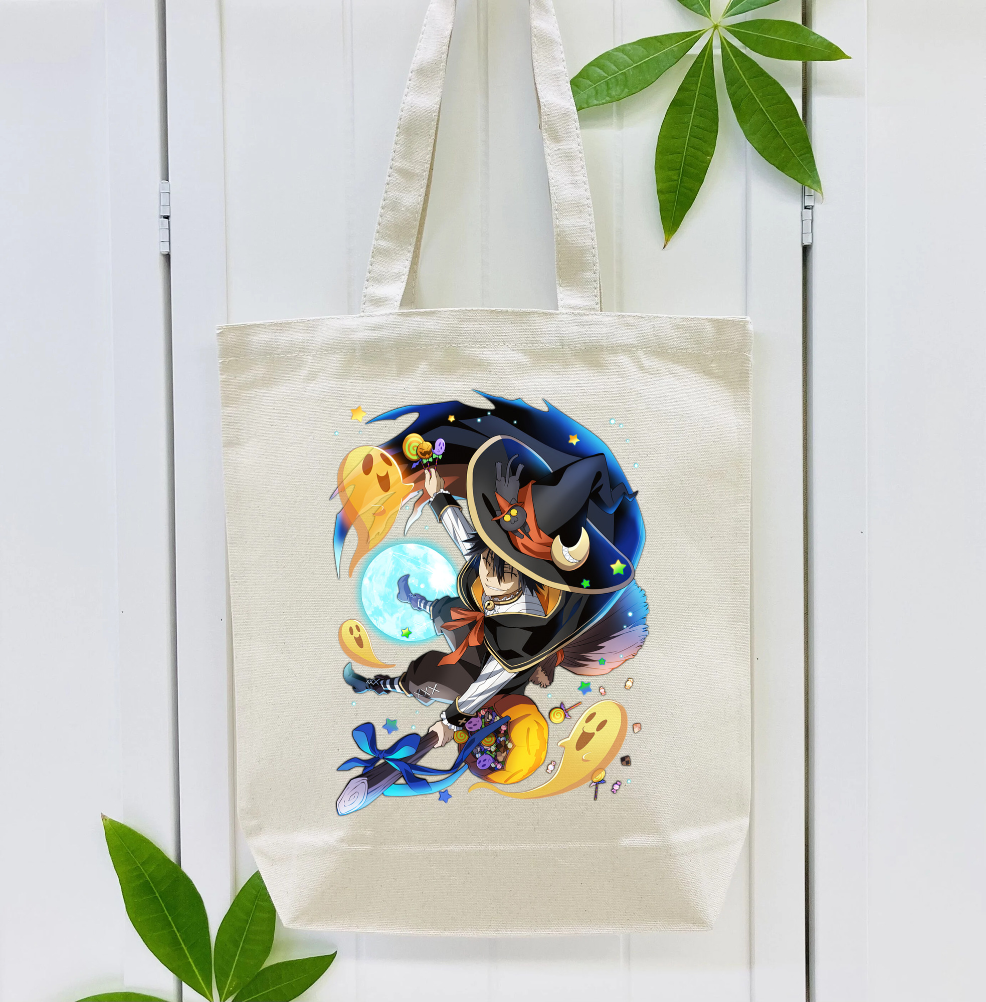 文豪ストレイドッグス Bungo Stray Dogs 縦型キャンバス生地手提げバッグ　トートバッグ