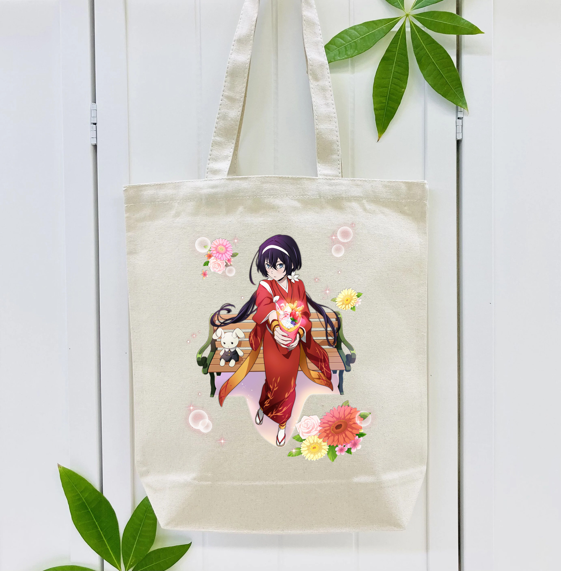 文豪ストレイドッグス Bungo Stray Dogs 縦型キャンバス生地手提げバッグ　トートバッグ
