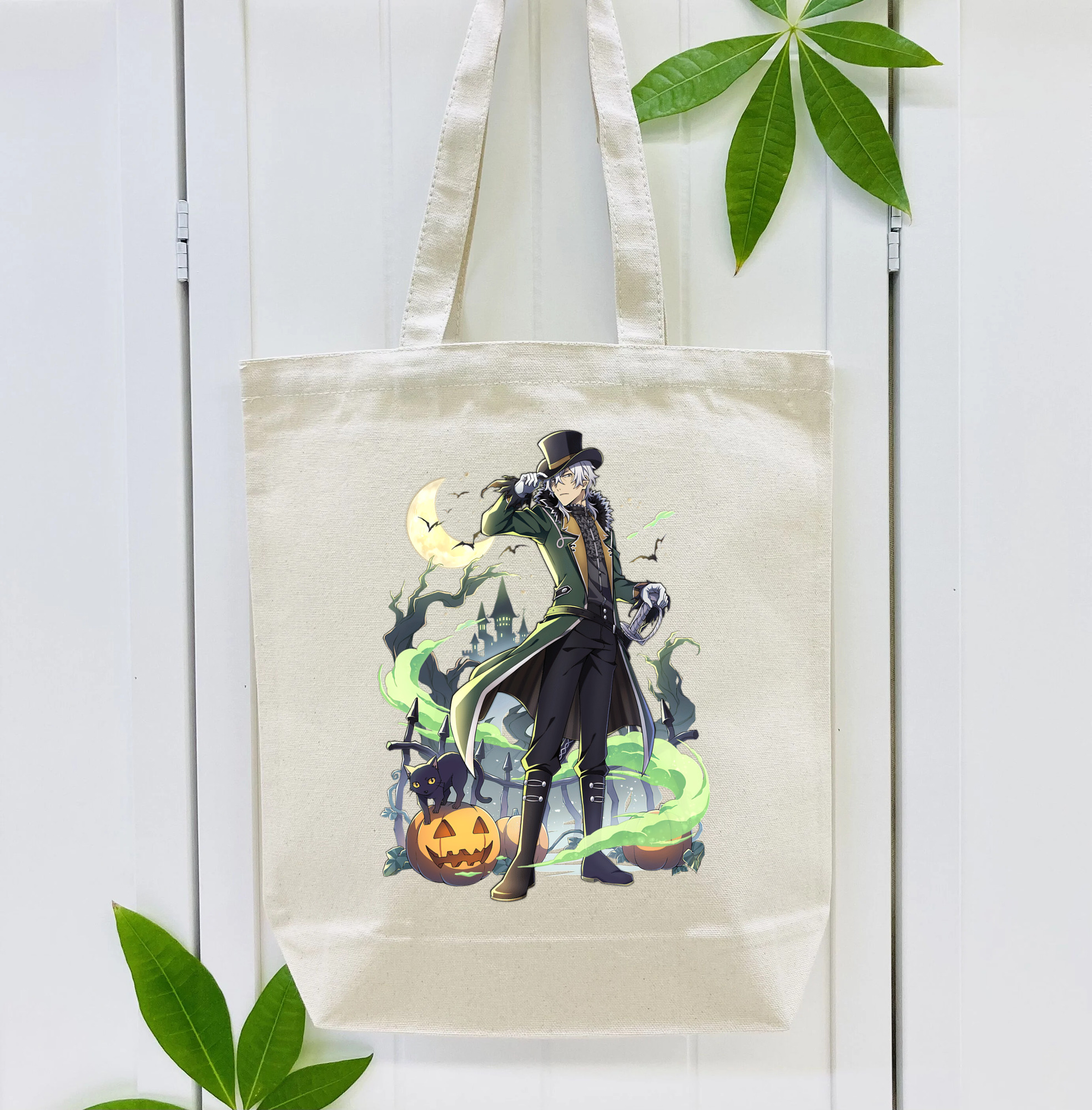文豪ストレイドッグス Bungo Stray Dogs 縦型キャンバス生地手提げバッグ　トートバッグ