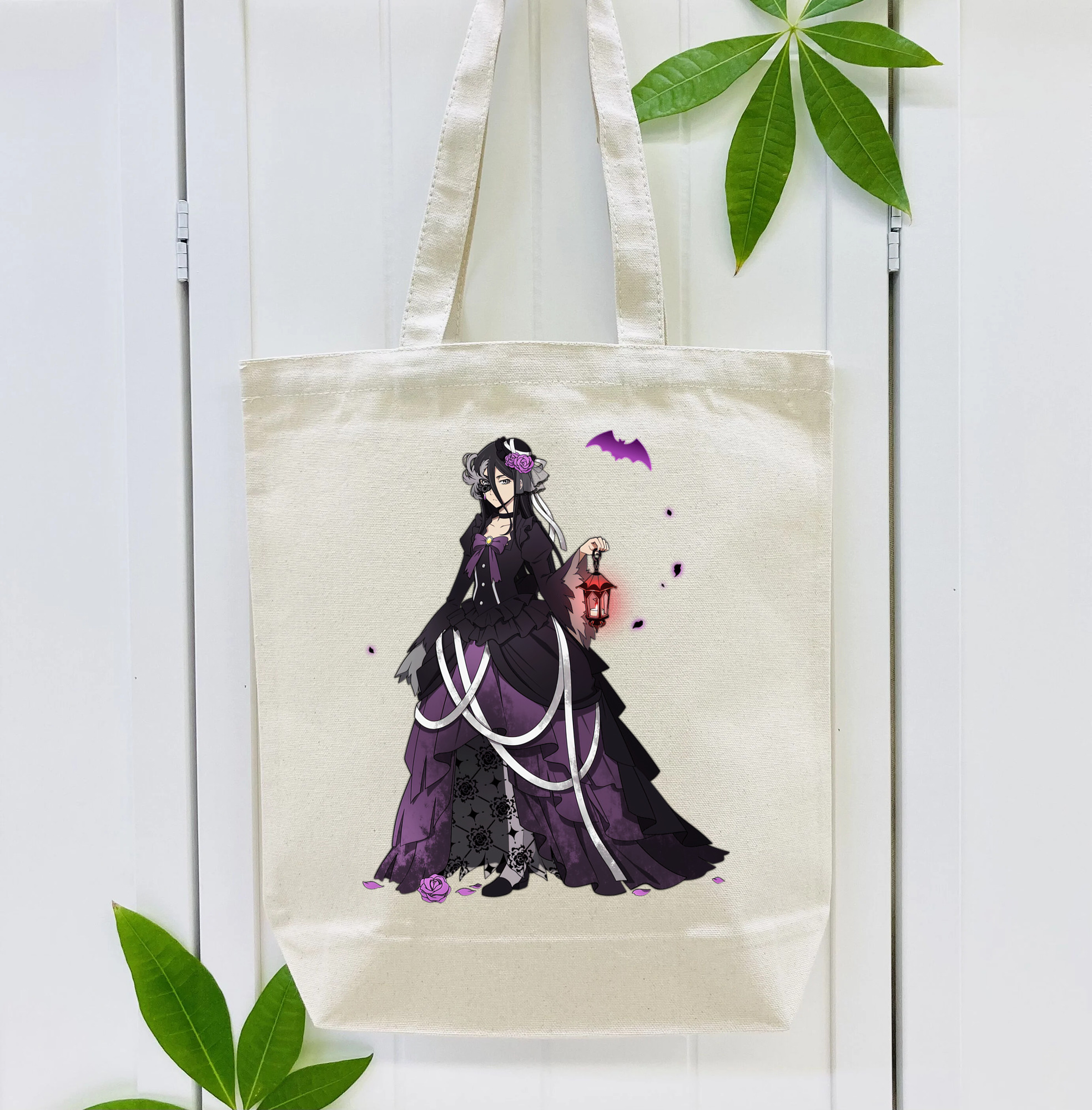 文豪ストレイドッグス Bungo Stray Dogs 縦型キャンバス生地手提げバッグ　トートバッグ