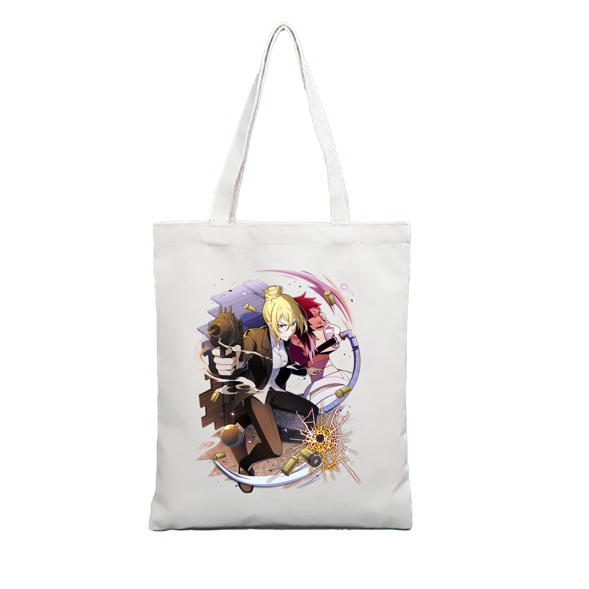 （画像用） 文豪ストレイドッグス Bungo Stray Dogs 縦型キャンバス生地手提げバッグ　トートバッグ