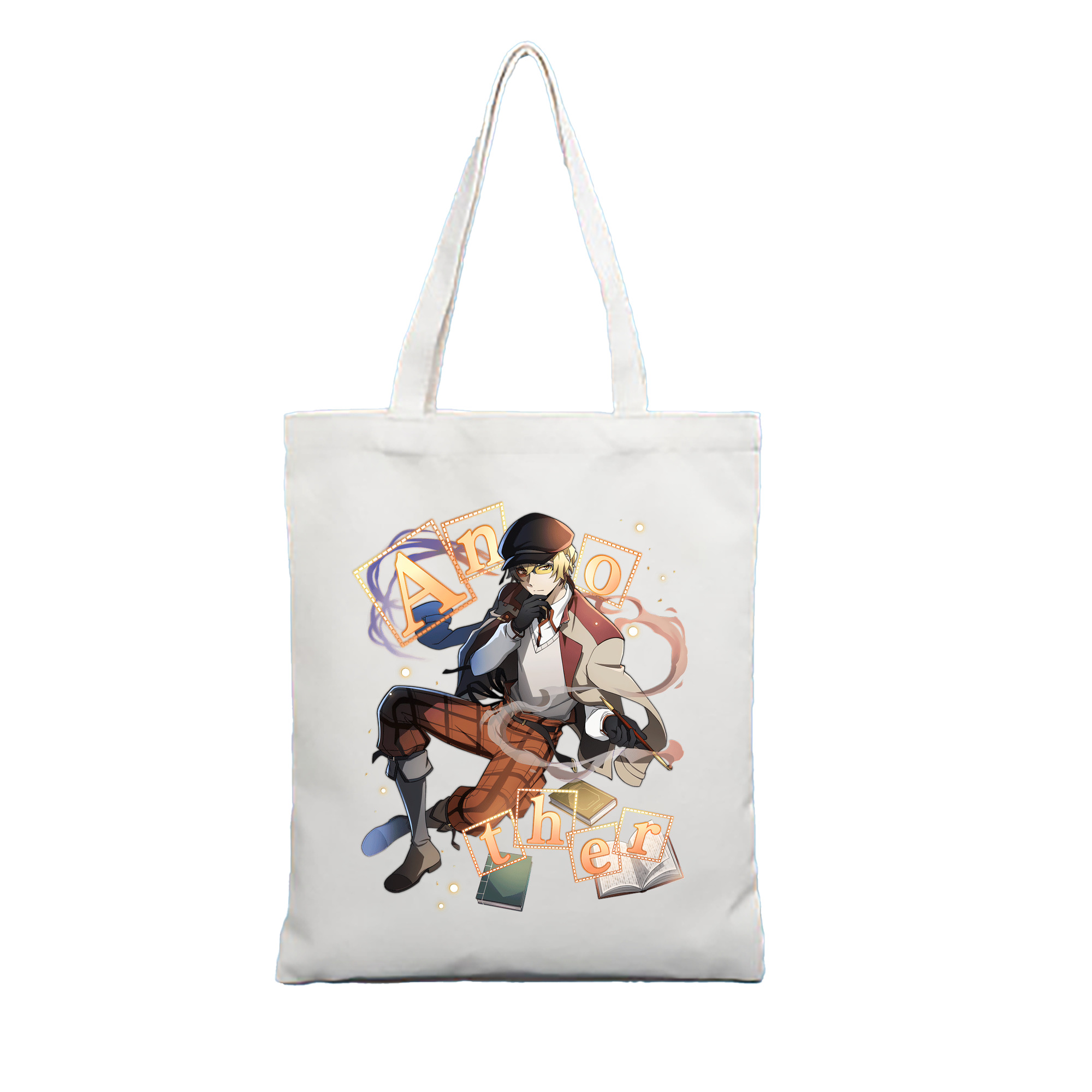 （画像用） 文豪ストレイドッグス Bungo Stray Dogs 縦型キャンバス生地手提げバッグ　トートバッグ